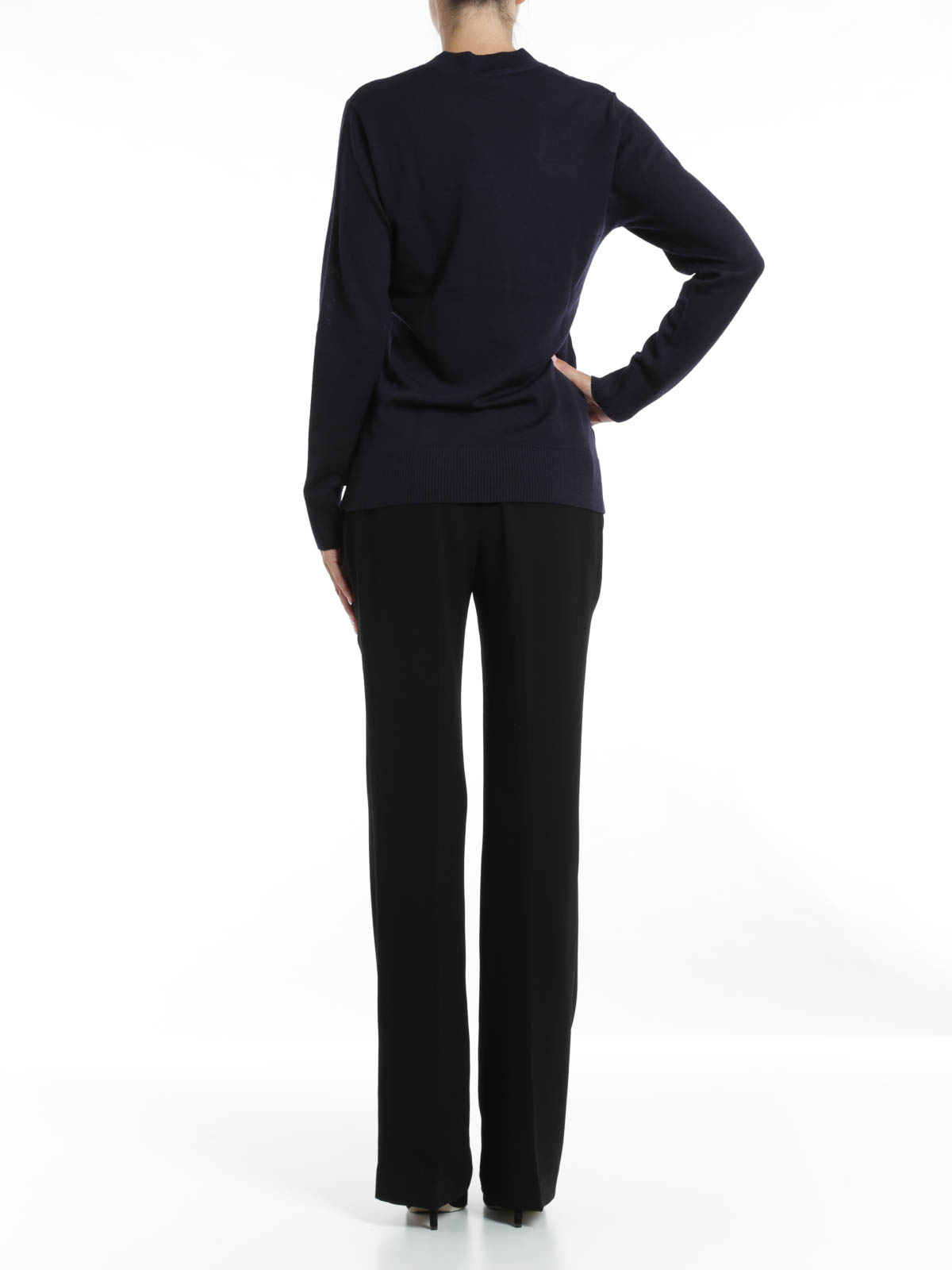 Tailored & Formal trousers Tory Burch - Crepe-de-chine trousers -  20156237001