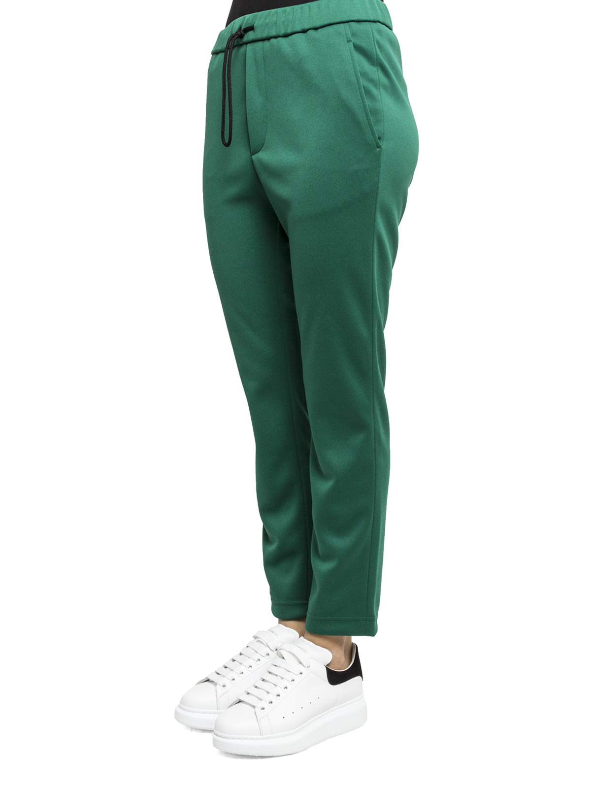 Golden Goose - Pantalón Chándal Verde Para Mujer - Pantalones deportivos -  G30WP018A1