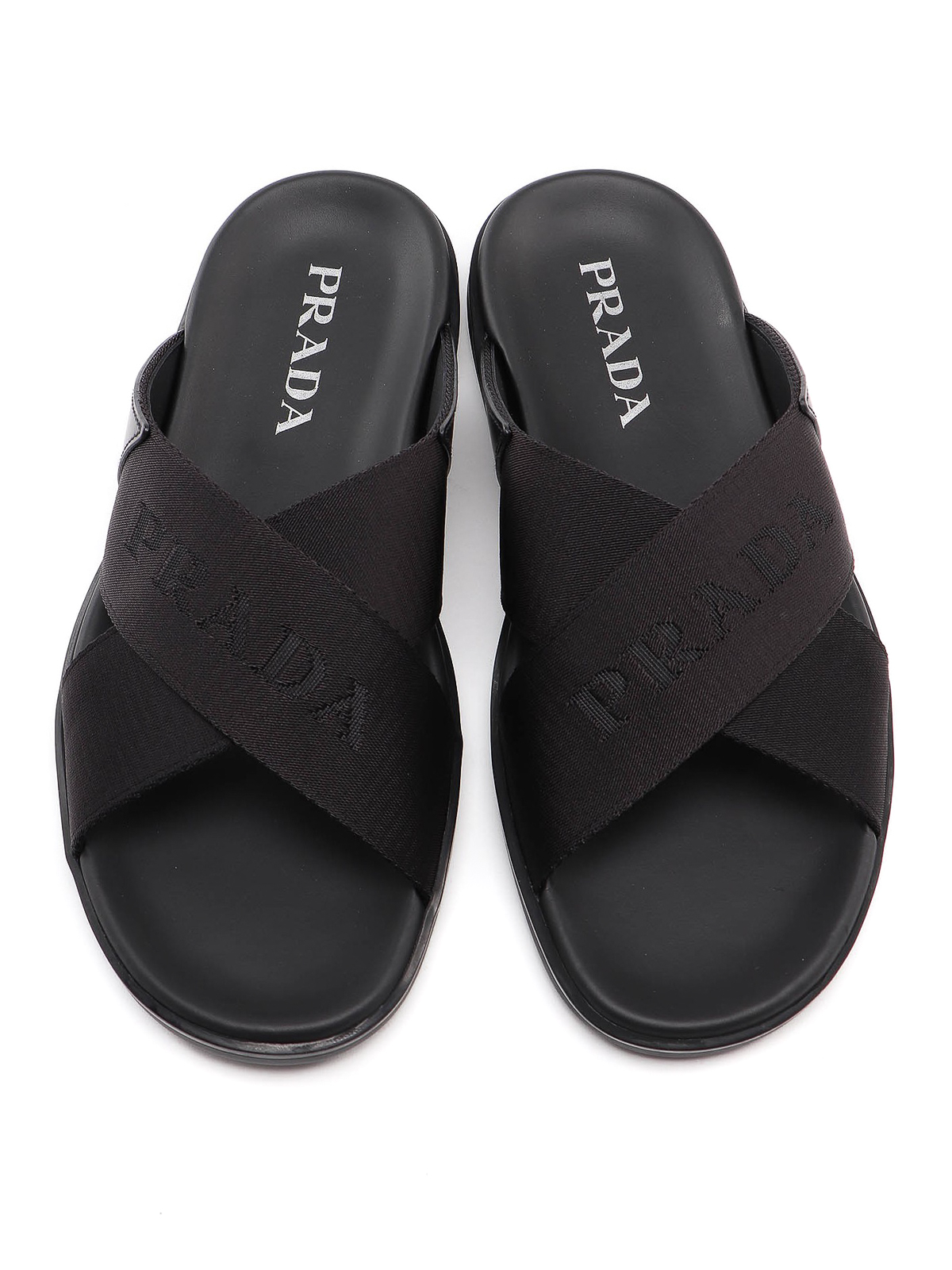 Sandals Prada - Cross straps sandals - 2X30323KXT002