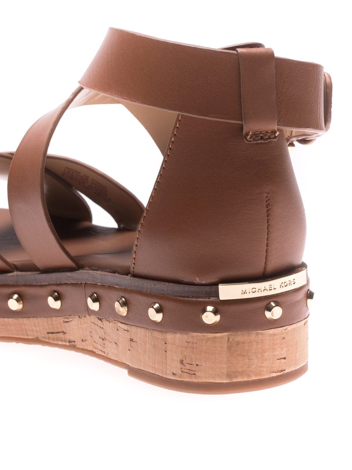 michael michael kors women's darby leather espadrille sandals
