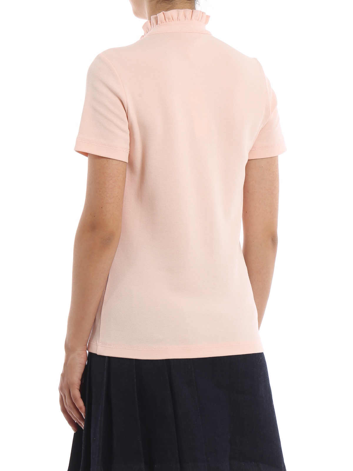 Polo shirts Tory Burch - Deneuve pale pink polo shirt - 48392654