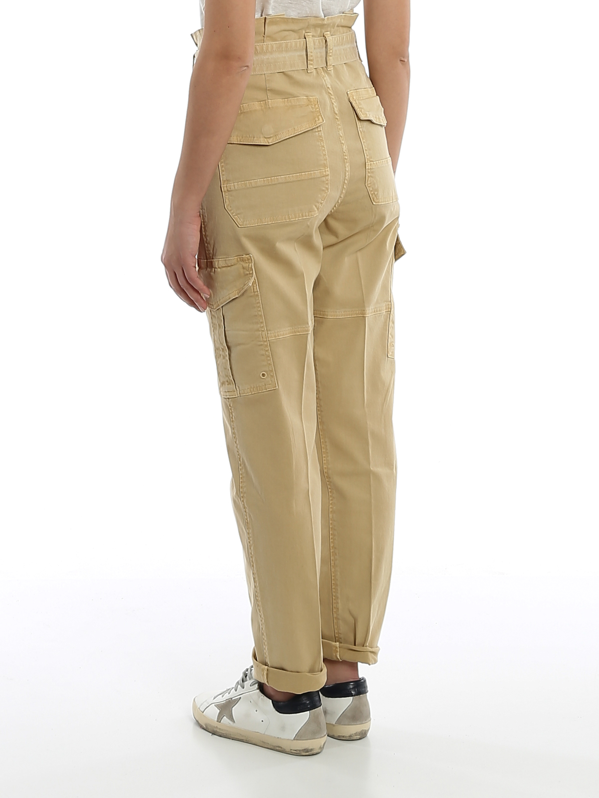 Casual trousers Frame Denim - Denim cargo pants PPBP999 iKRIX.com