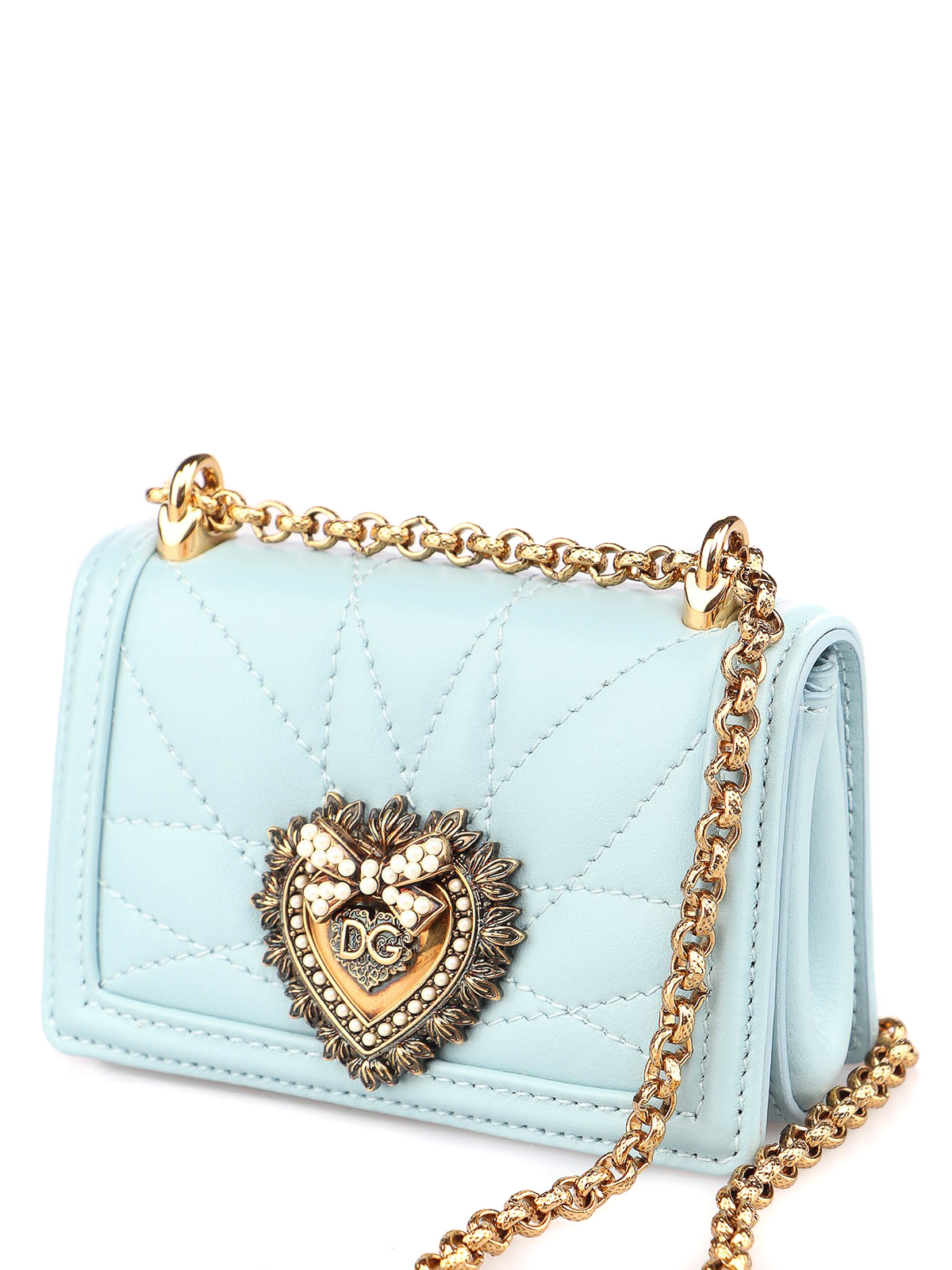 Cross body bags Dolce & Gabbana - Devotion Micro bag - BI1399AJ1148H682