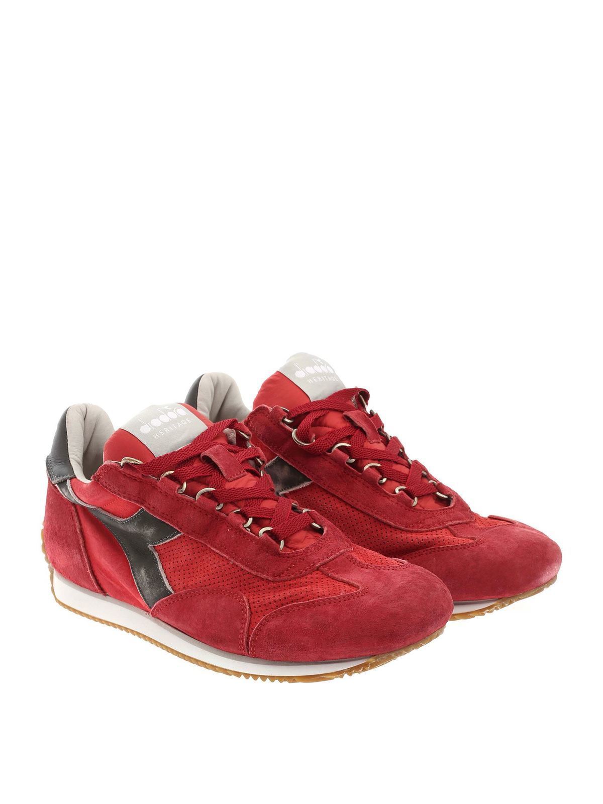 Sinis Dwang Aardbei Trainers Diadora Heritage - Equipe Suede Sw sneakers in red -  2011751500155013