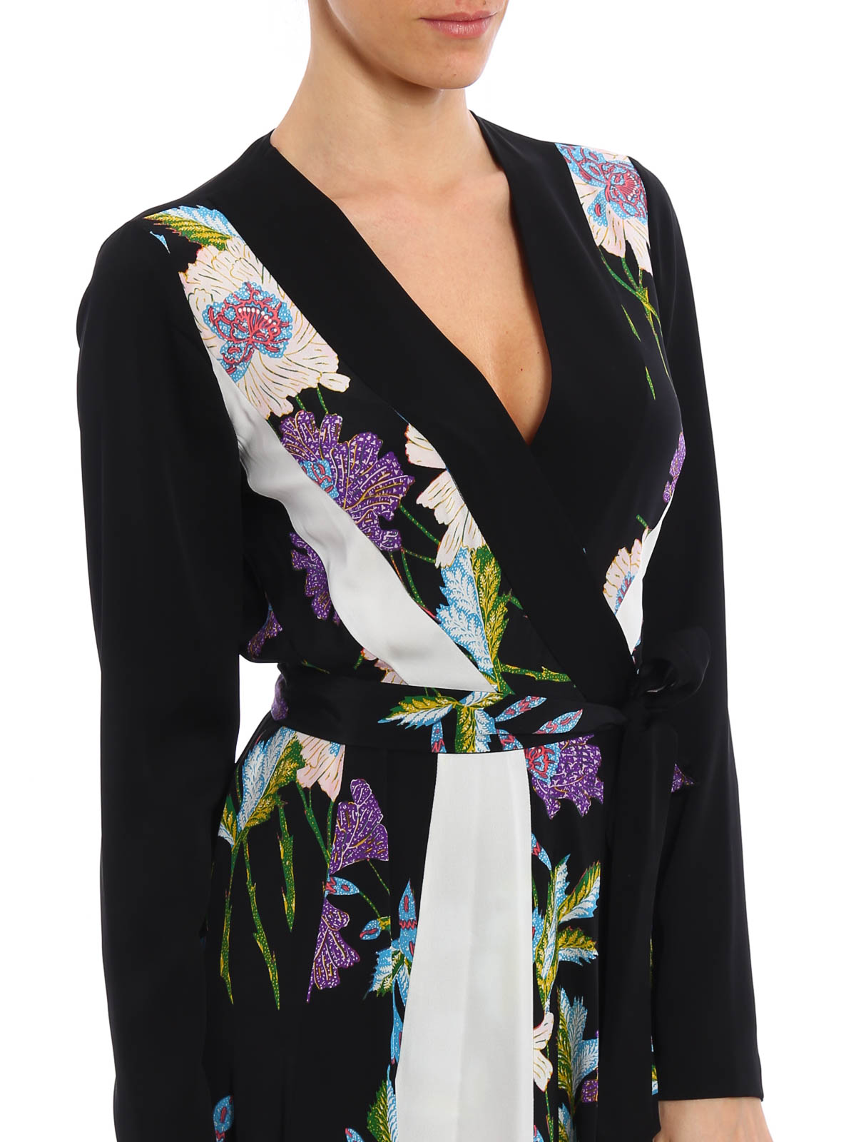 Maxi dresses Diane Von Furstenberg - Penelope silk wrap dress -  10164DVFCBBIY