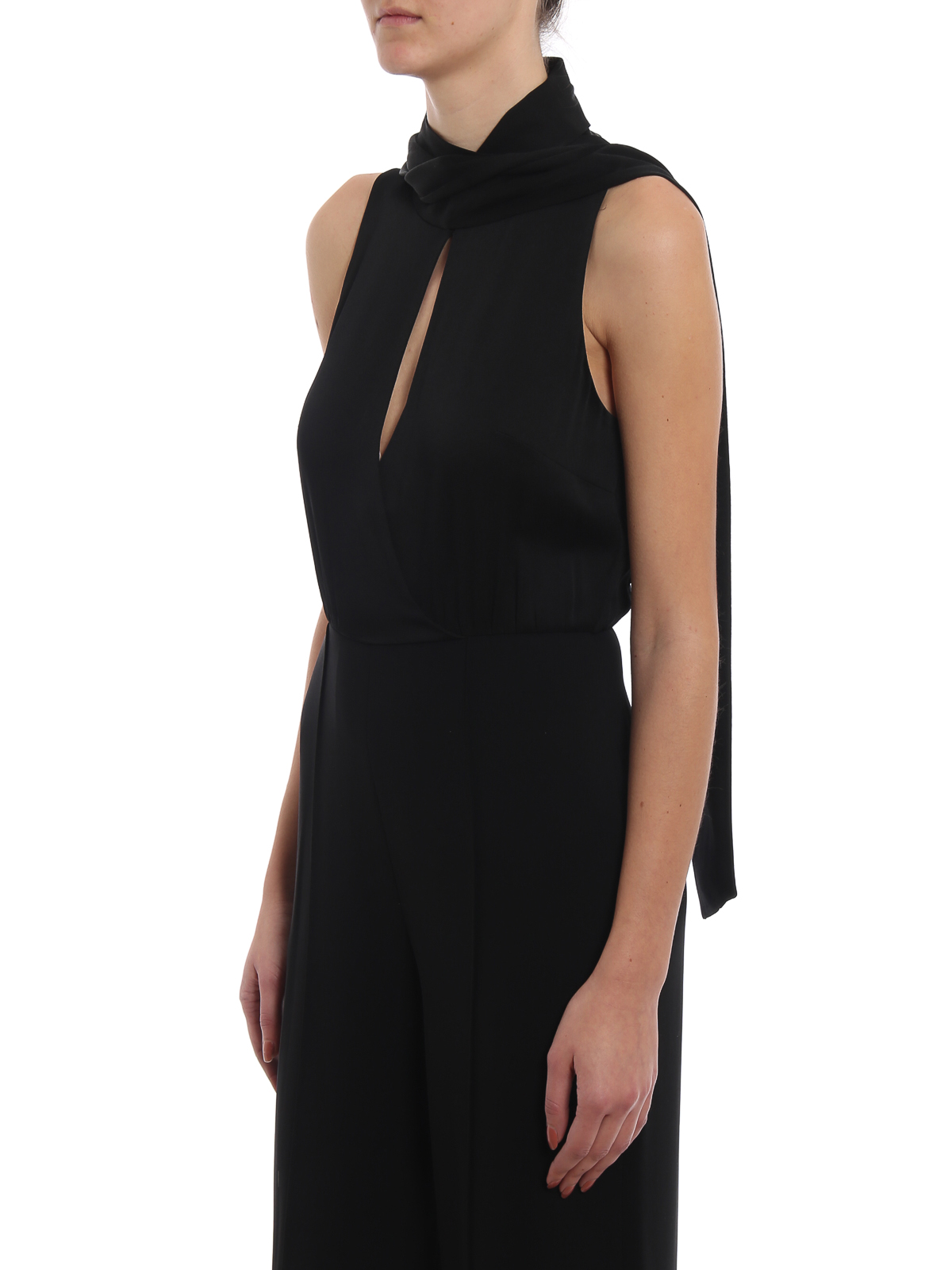 diane von furstenberg black jumpsuit