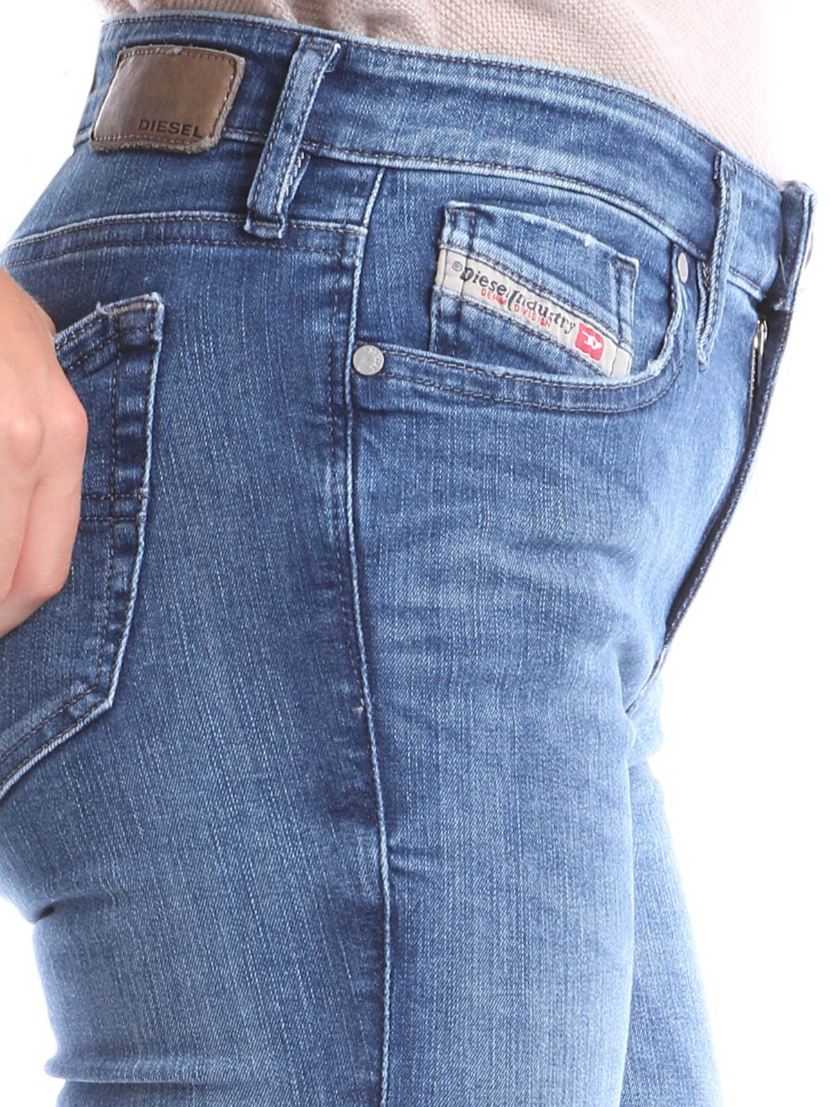 Illustreren Boekwinkel aanvaarden Skinny jeans Diesel - Super skinny Skinzee jeans - 0S1420843H01