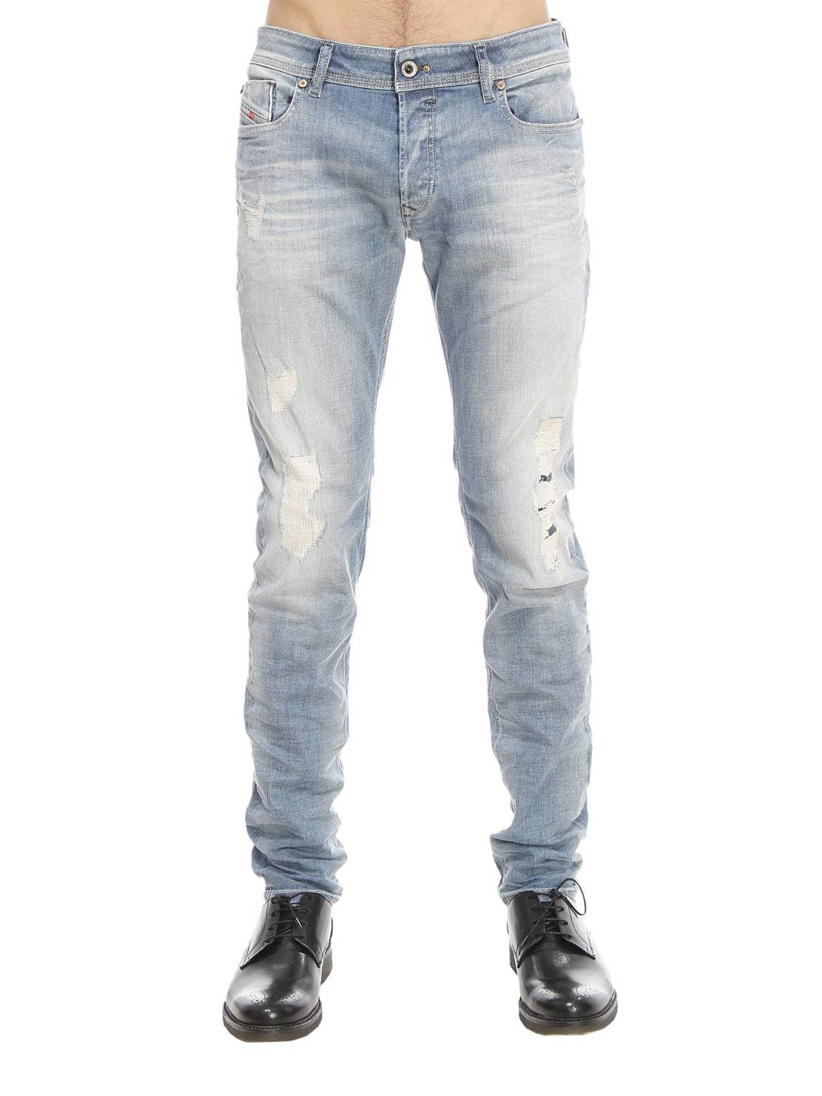 Sobriquette komen Vuil Skinny jeans Diesel - Sleenker slim jeans - 00S7VG672I01 | iKRIX.com