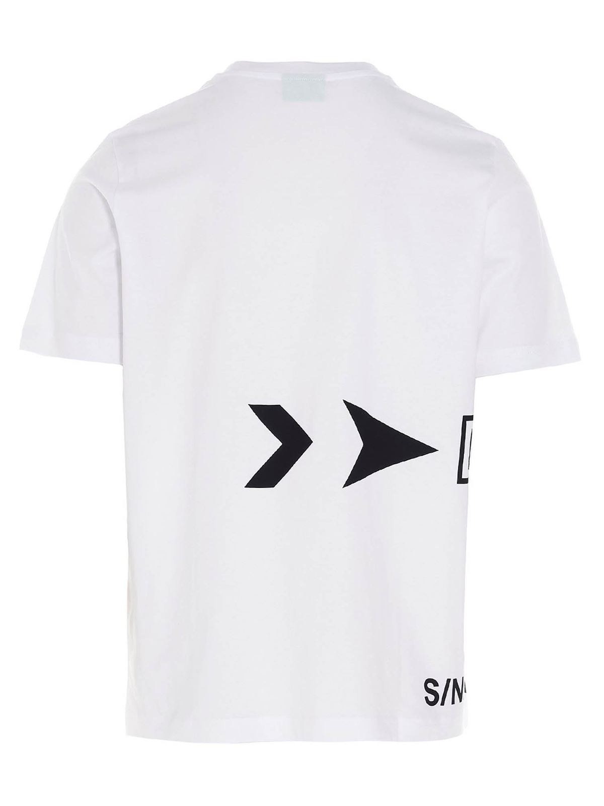 excentrisk Forkæl dig en T-shirts Diesel - T-Just-A42 T-shirt in white - A019800GRAI100 | iKRIX.com