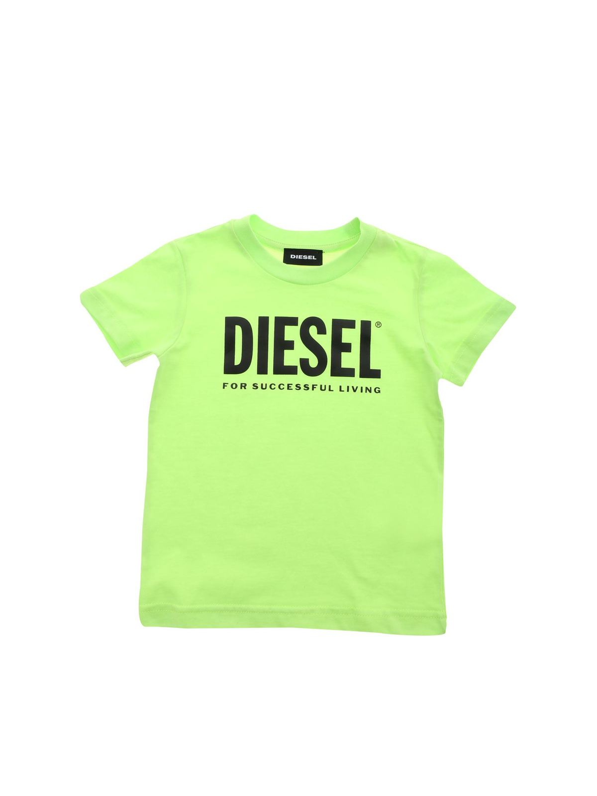 diesel neon t shirt