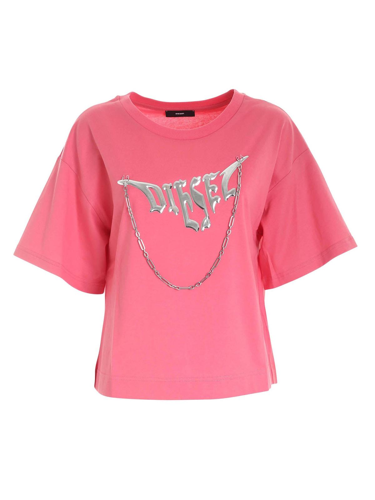 diesel pink shirt