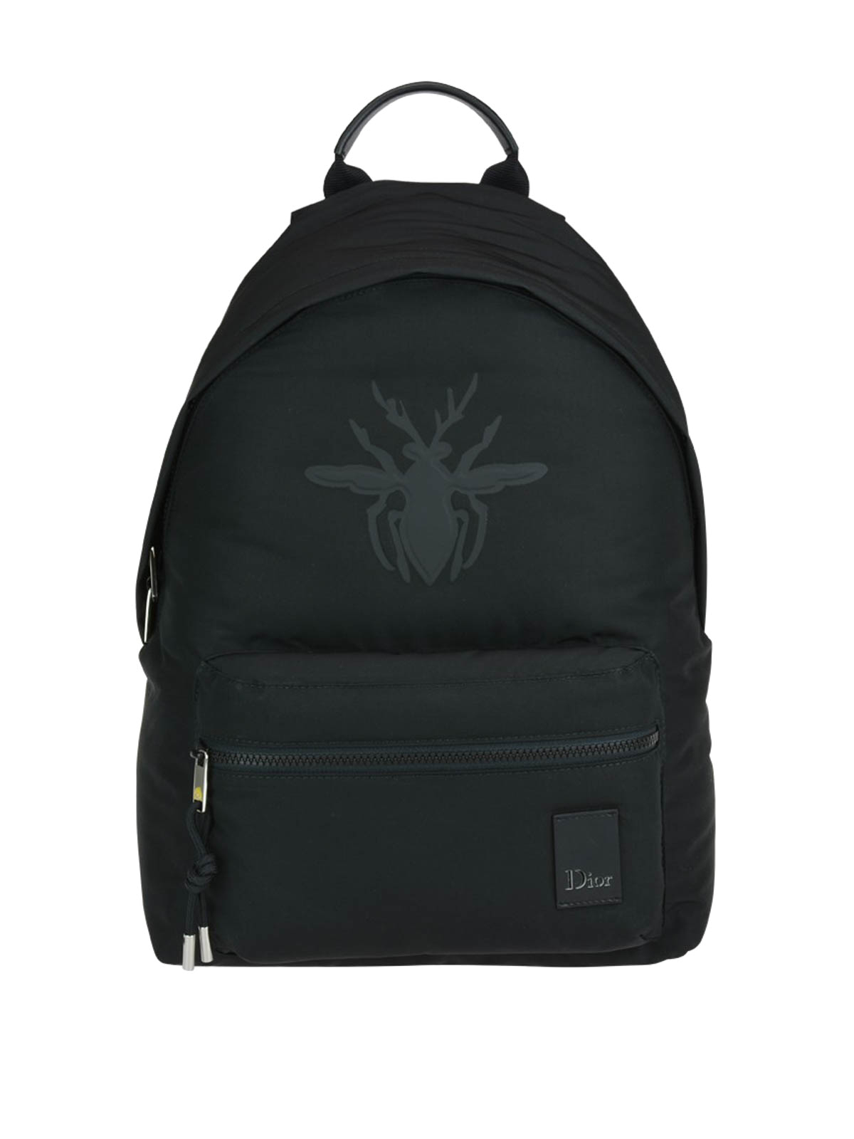 Dior - Rubber bee black backpack - کوله 