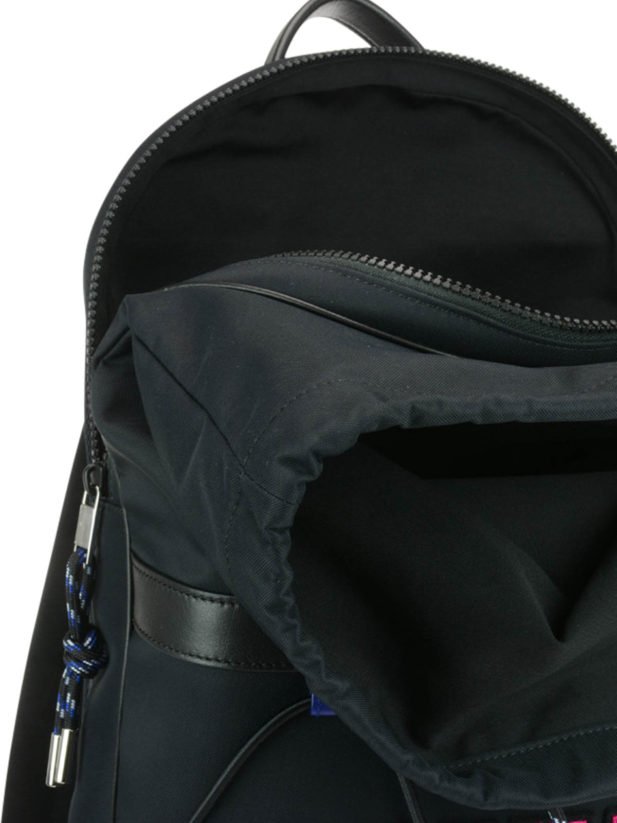 Dior Newave nylon and leather backpack backpacks 1NWBA055XSLH03E