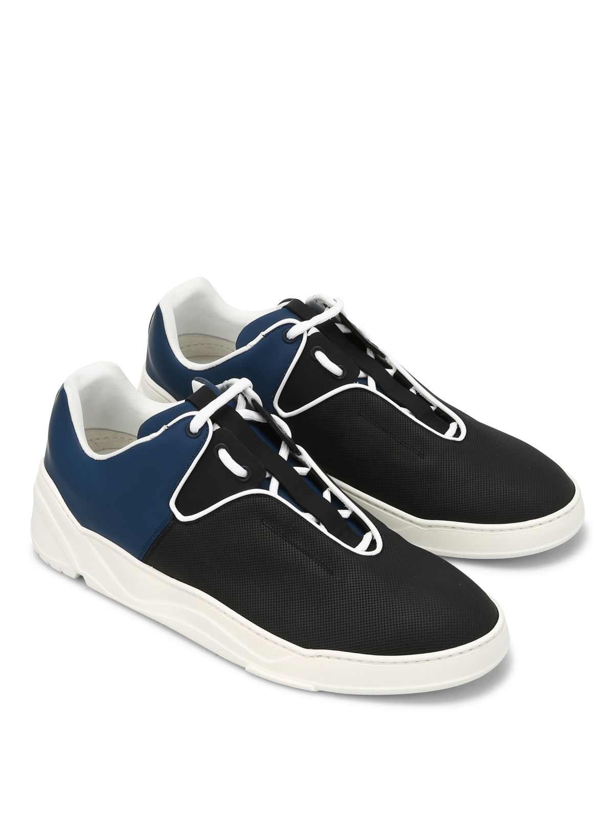 Dior - B17 drilled leather sneakers 