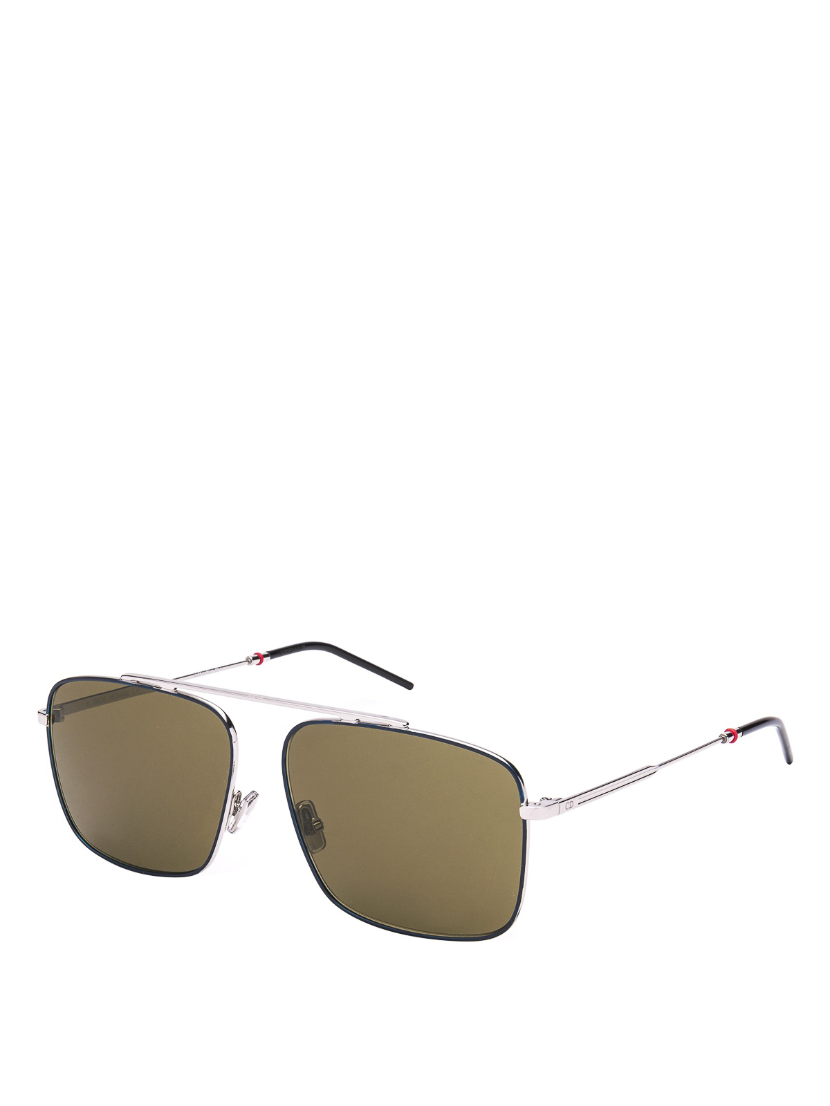 silver square sunglasses