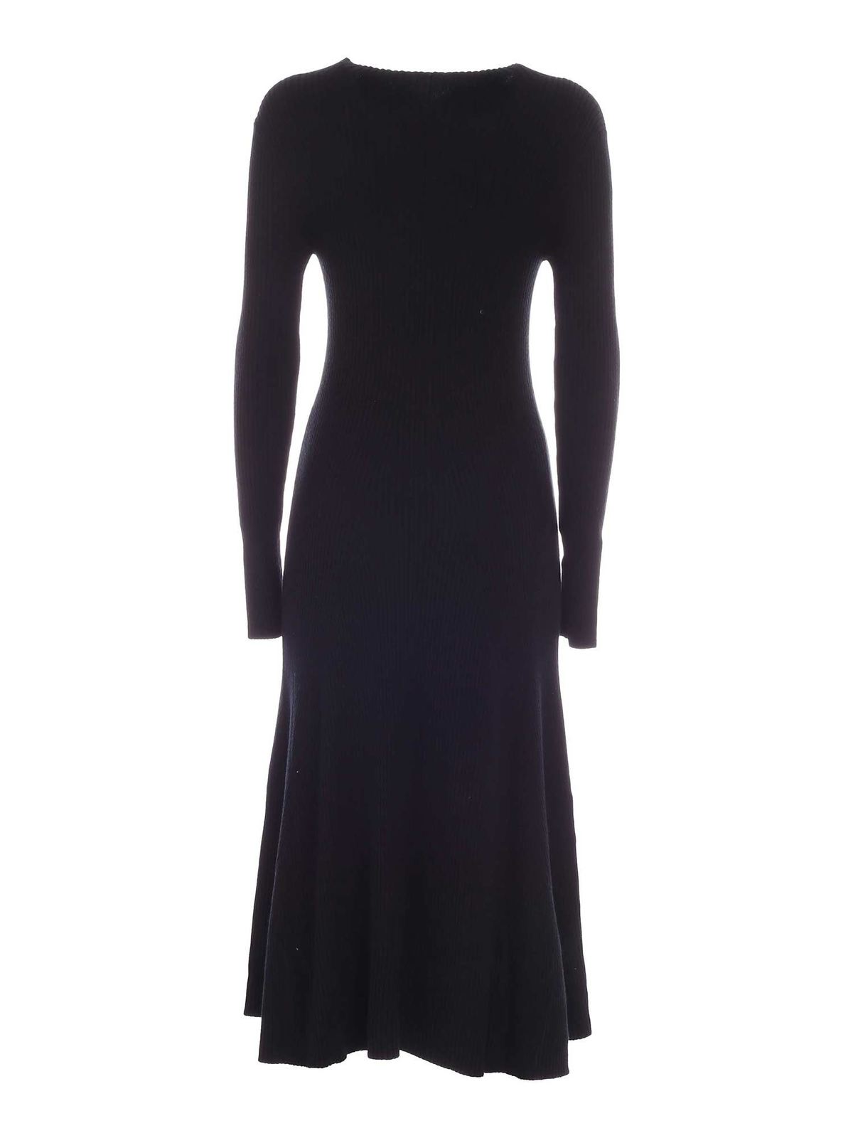 dkny black maxi dress