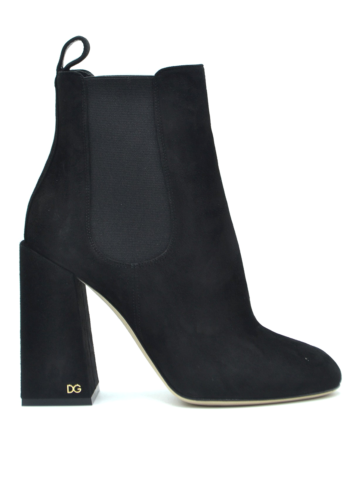 black nubuck booties