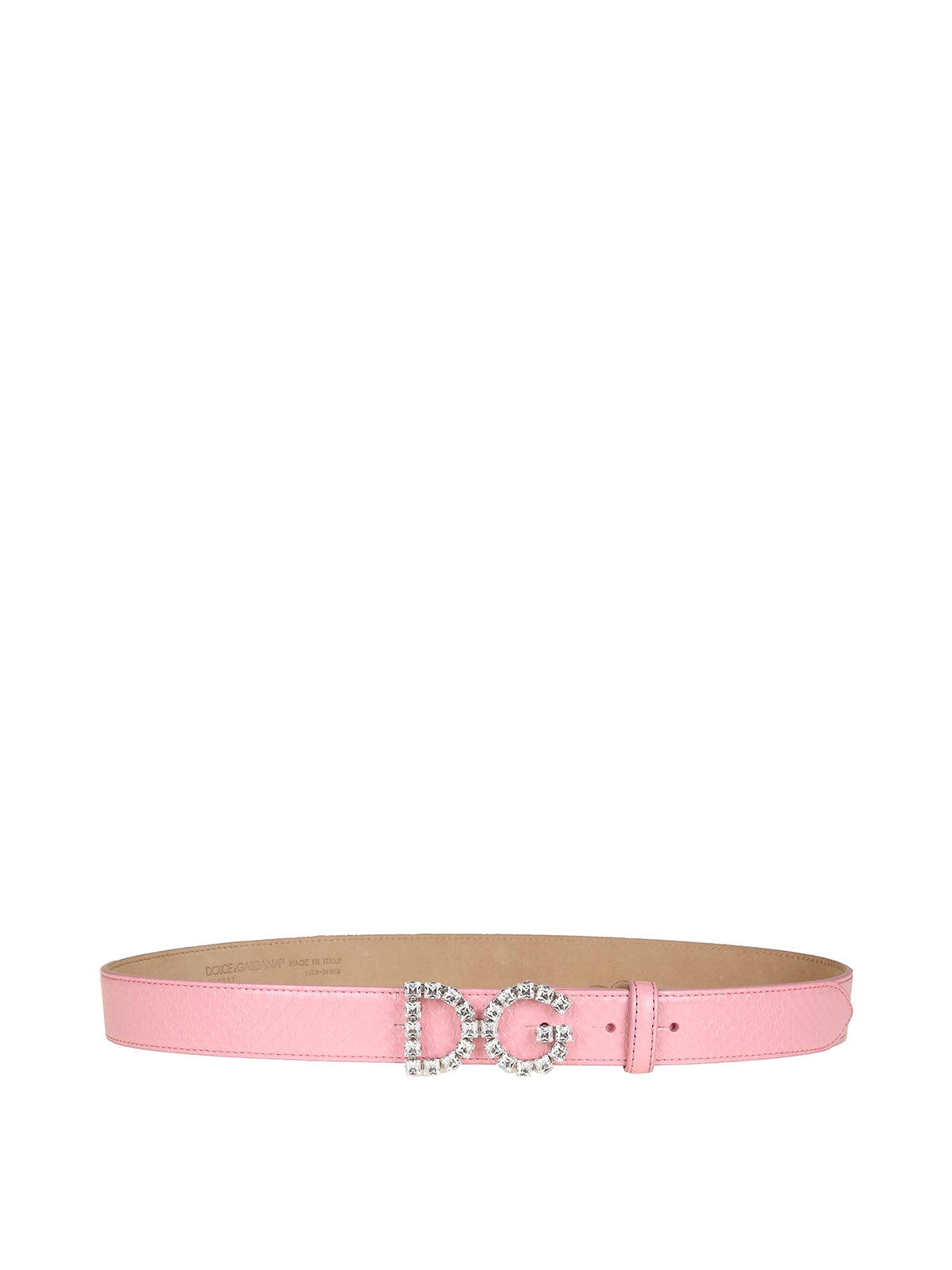 Belts Dolce & Gabbana - Crystals DG logo belt - BE1311AU9238H426