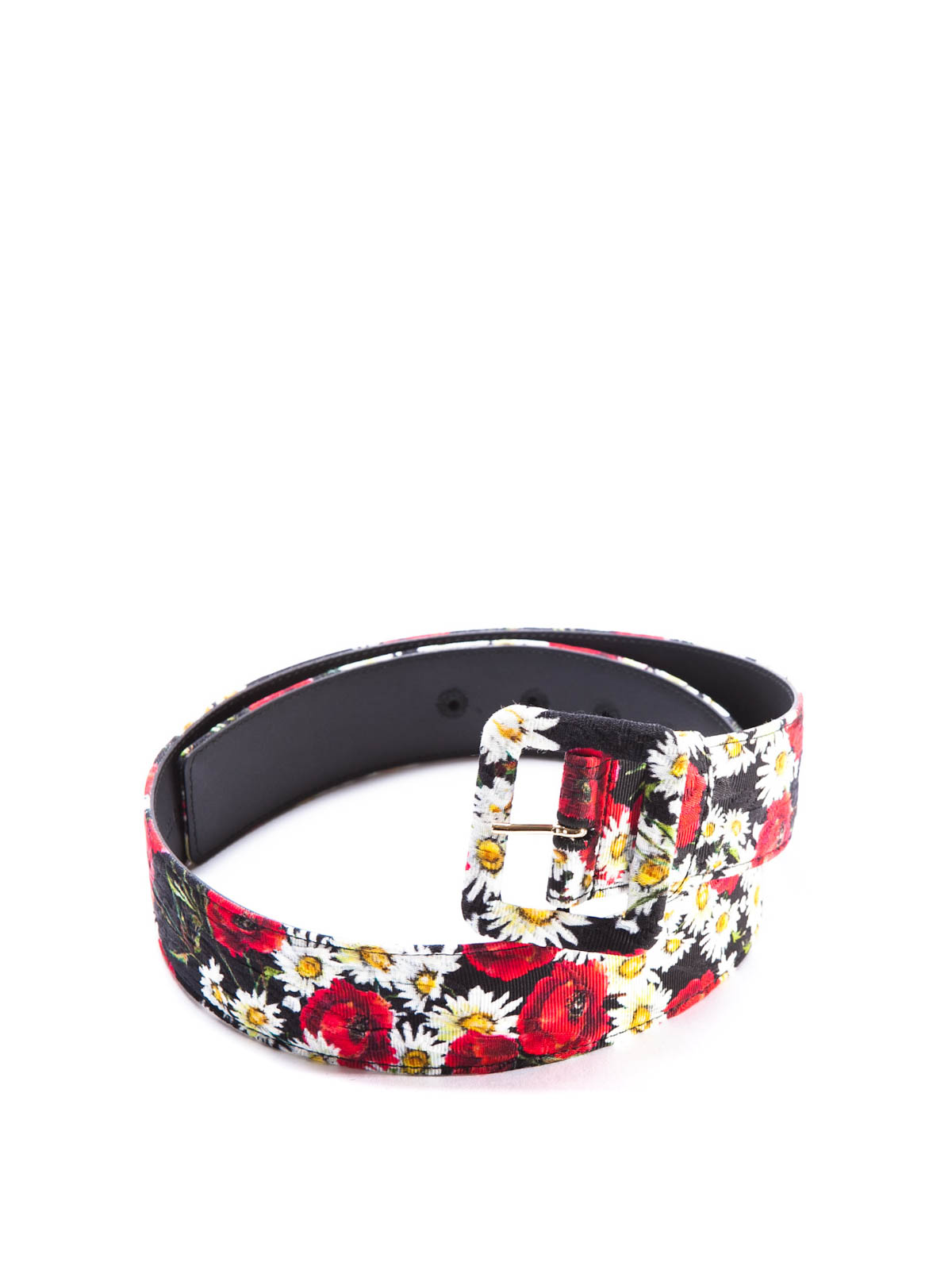 Dolce & Gabbana - Floral print belt - belts - BE1220AR3848Q885 | iKRIX.com