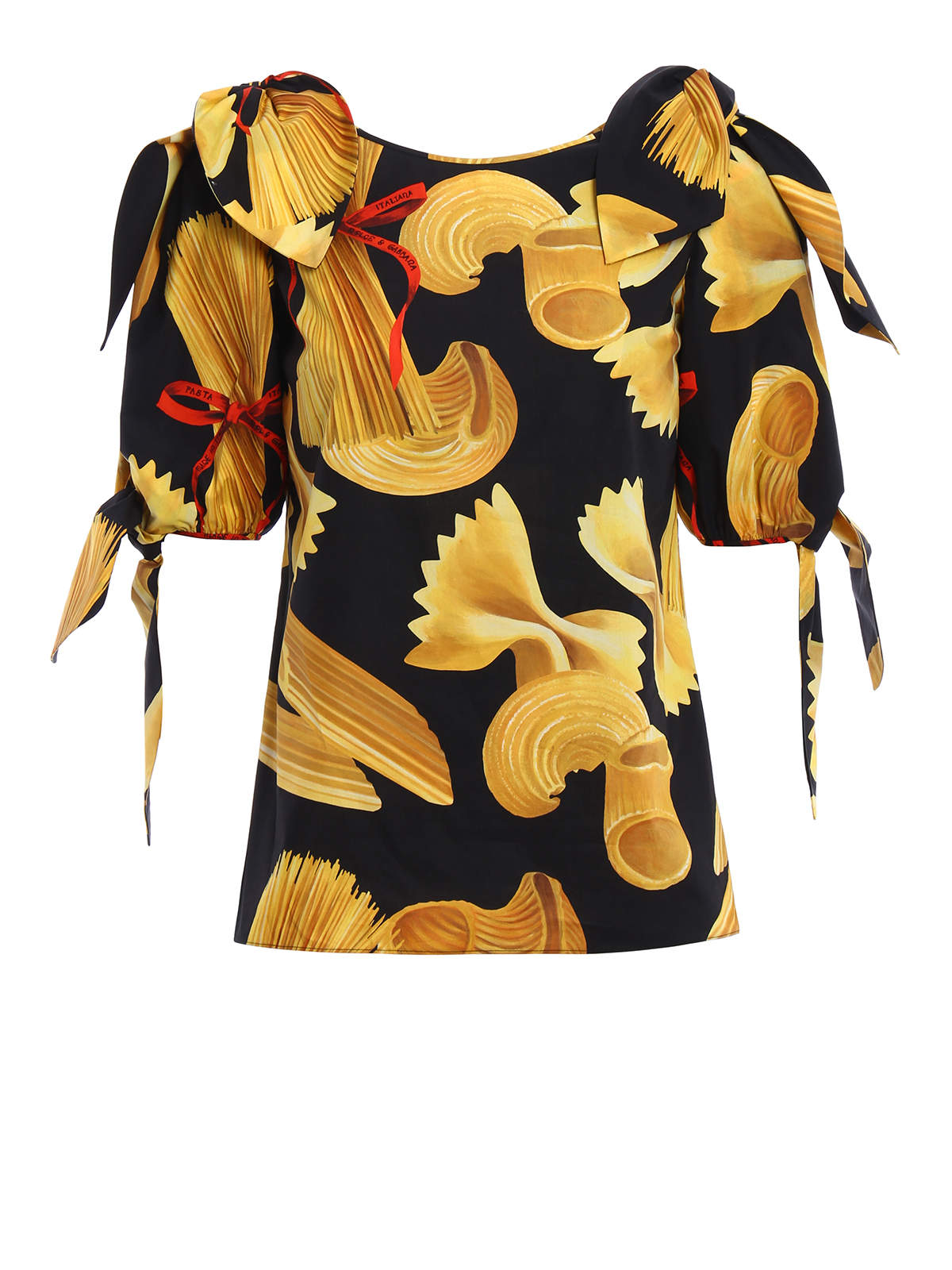 Top 77+ imagen dolce and gabbana pasta blouse