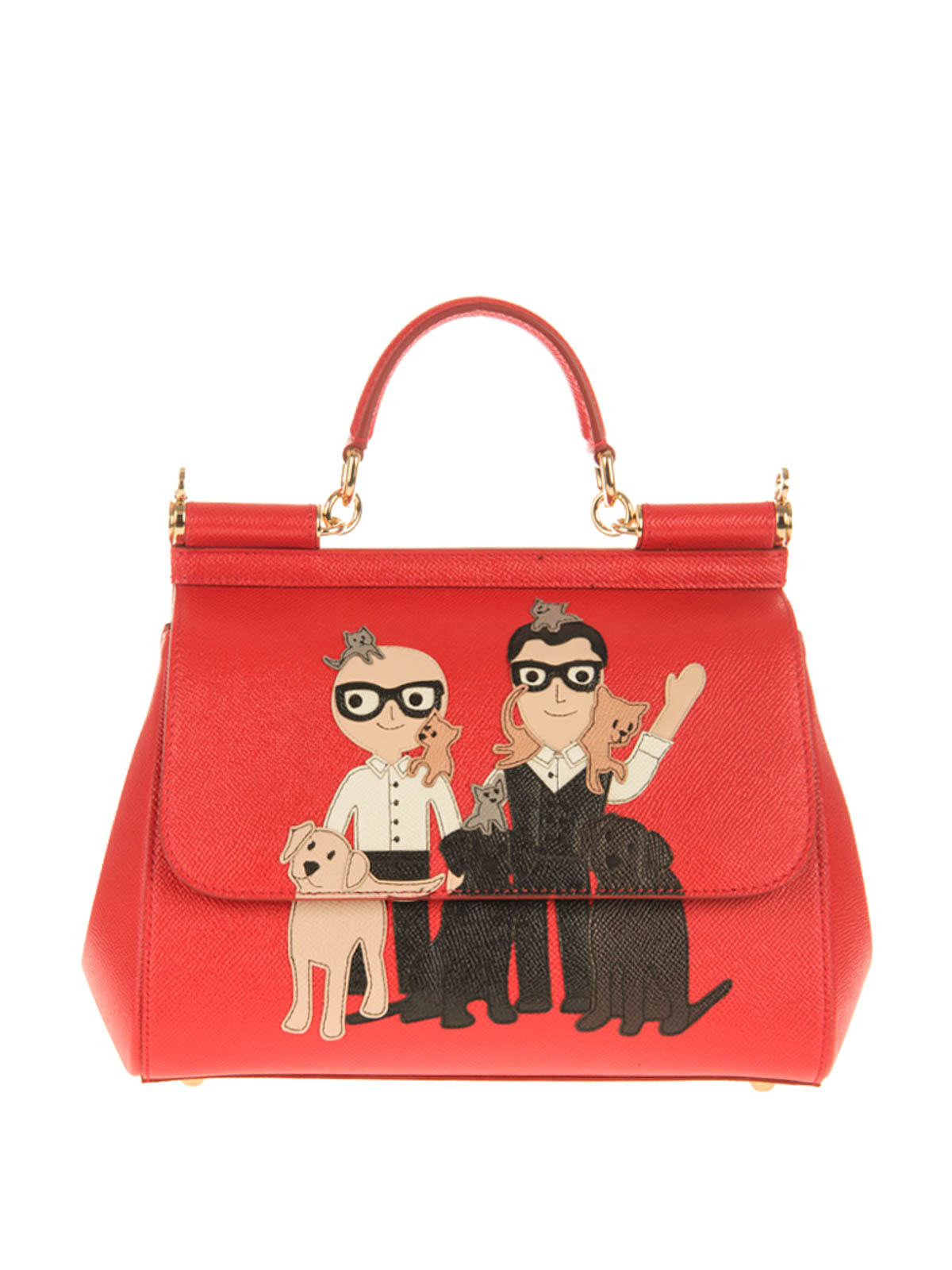 dolce and gabbana family patch bag