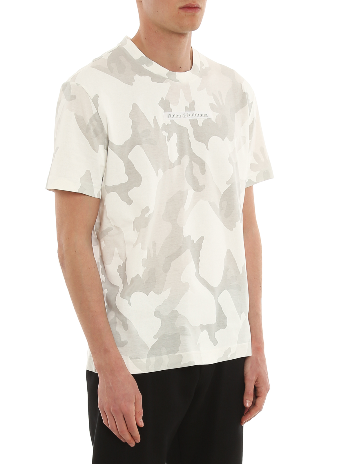 Dolce Gabbana Cotton Camouflage T Shirt I T Shirts G8mn0zg7yecs9000