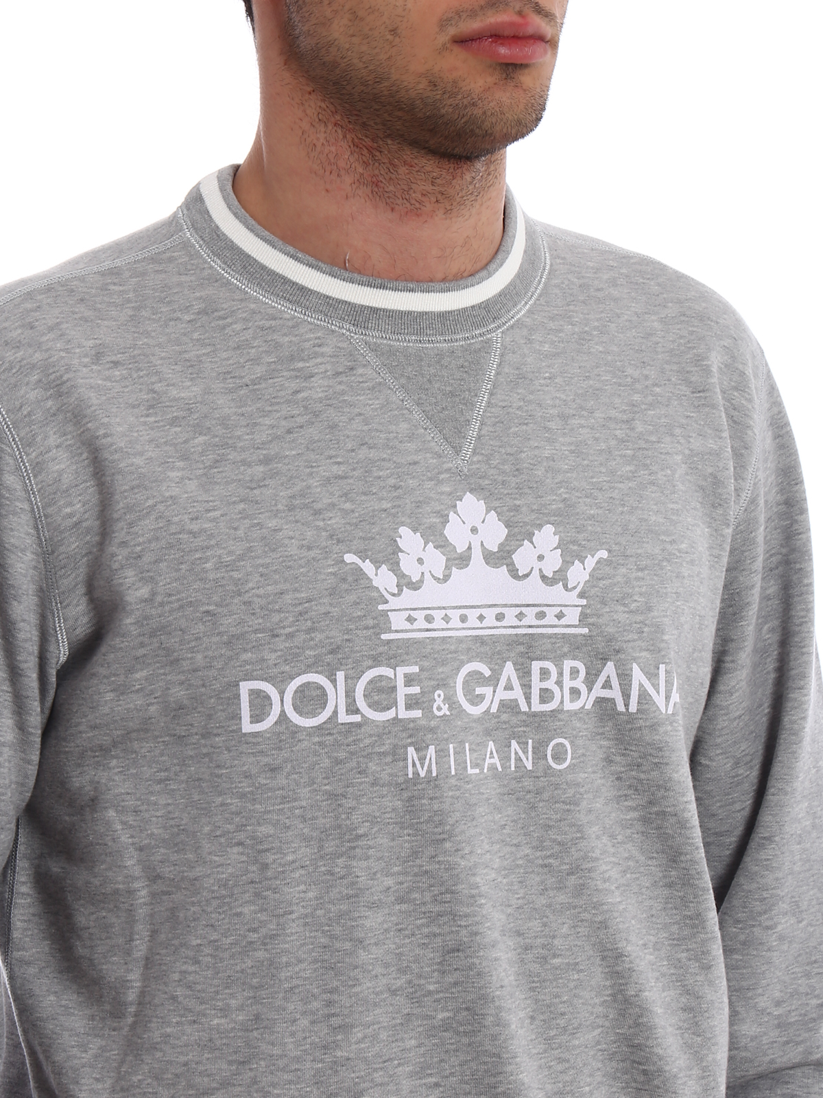 dolce and gabbana crown sweatshirt