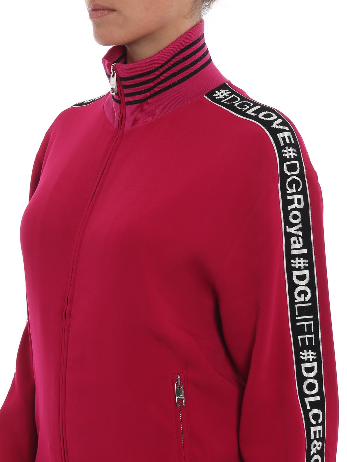 Profetie spade Ophef Sweatshirts & Sweaters Dolce & Gabbana - #DG Millennials zip sweat jacket -  F9D05TG7QHQF4079