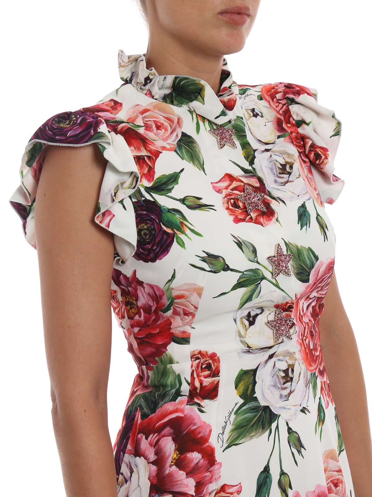 peony print dress