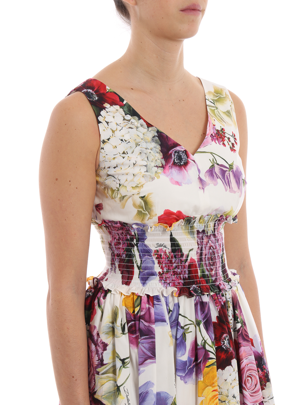 cotton sleeveless frock