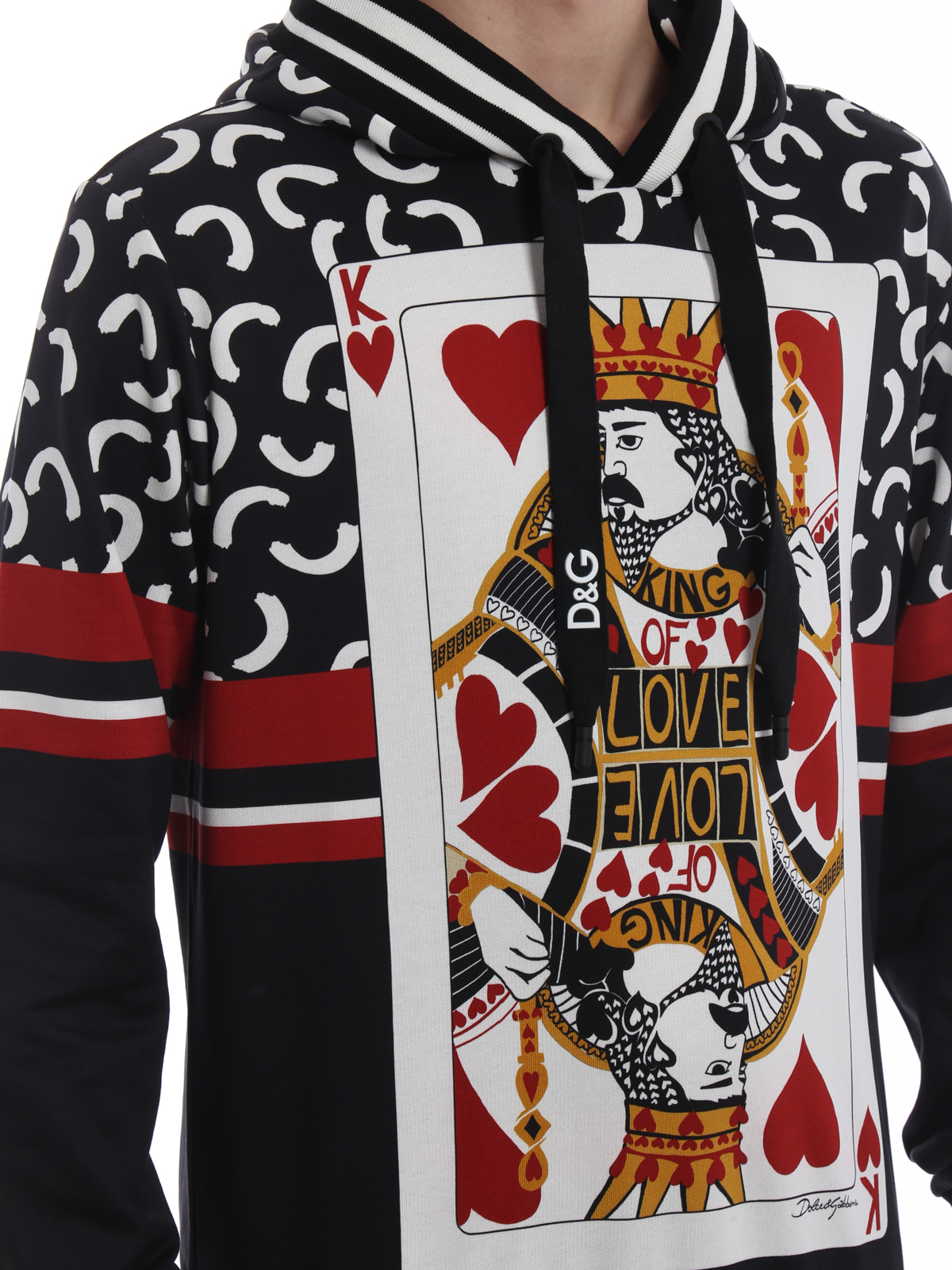 Sweatshirts & Sweaters Dolce & Gabbana - Kings of Hearts print 