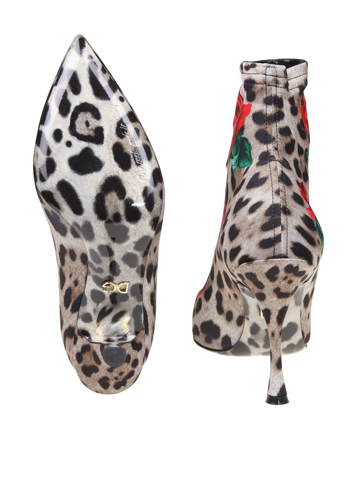 dolce and gabbana leopard boots