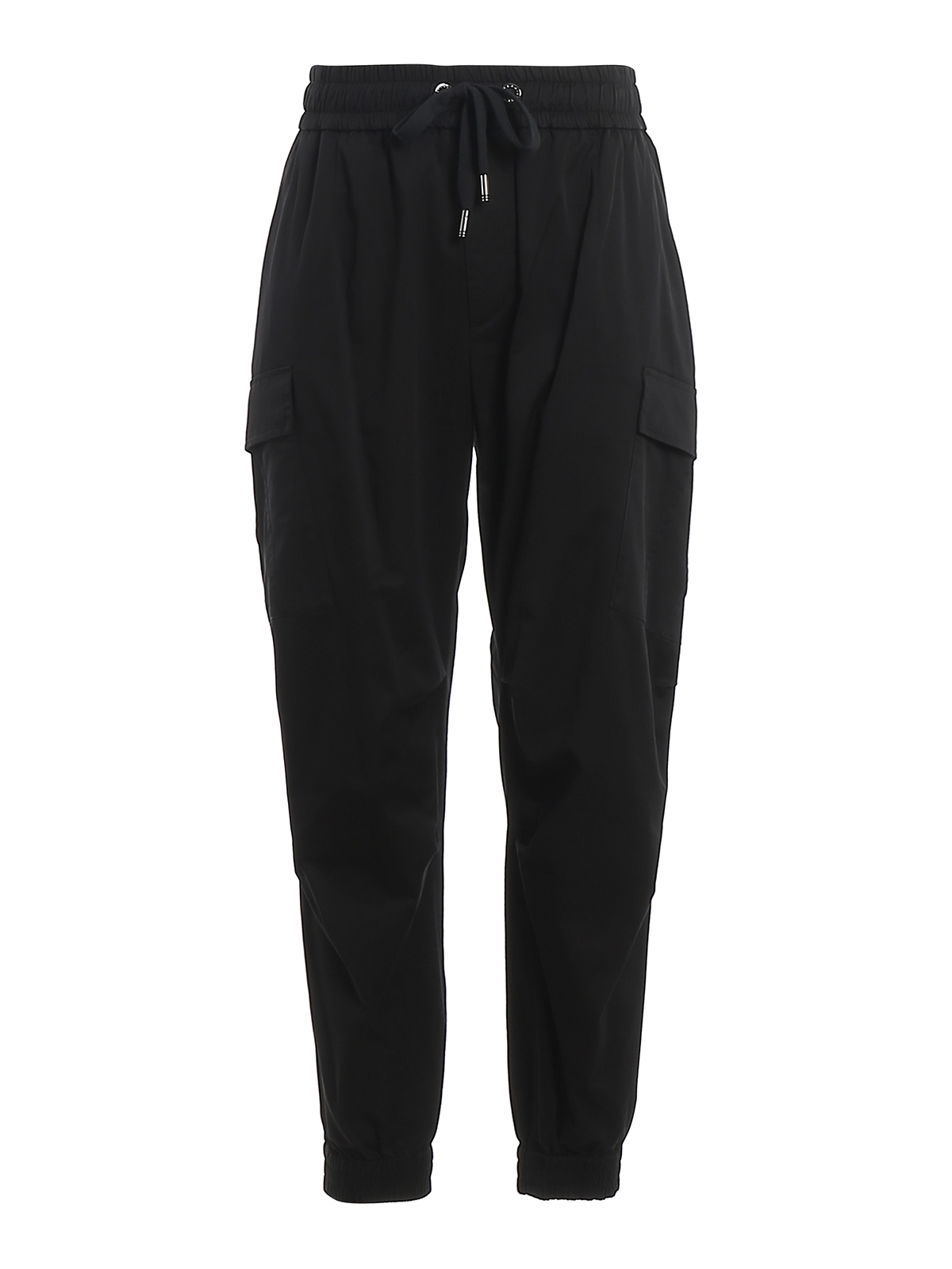 Casual trousers Dolce & Gabbana - Stretch cotton cargo pants ...