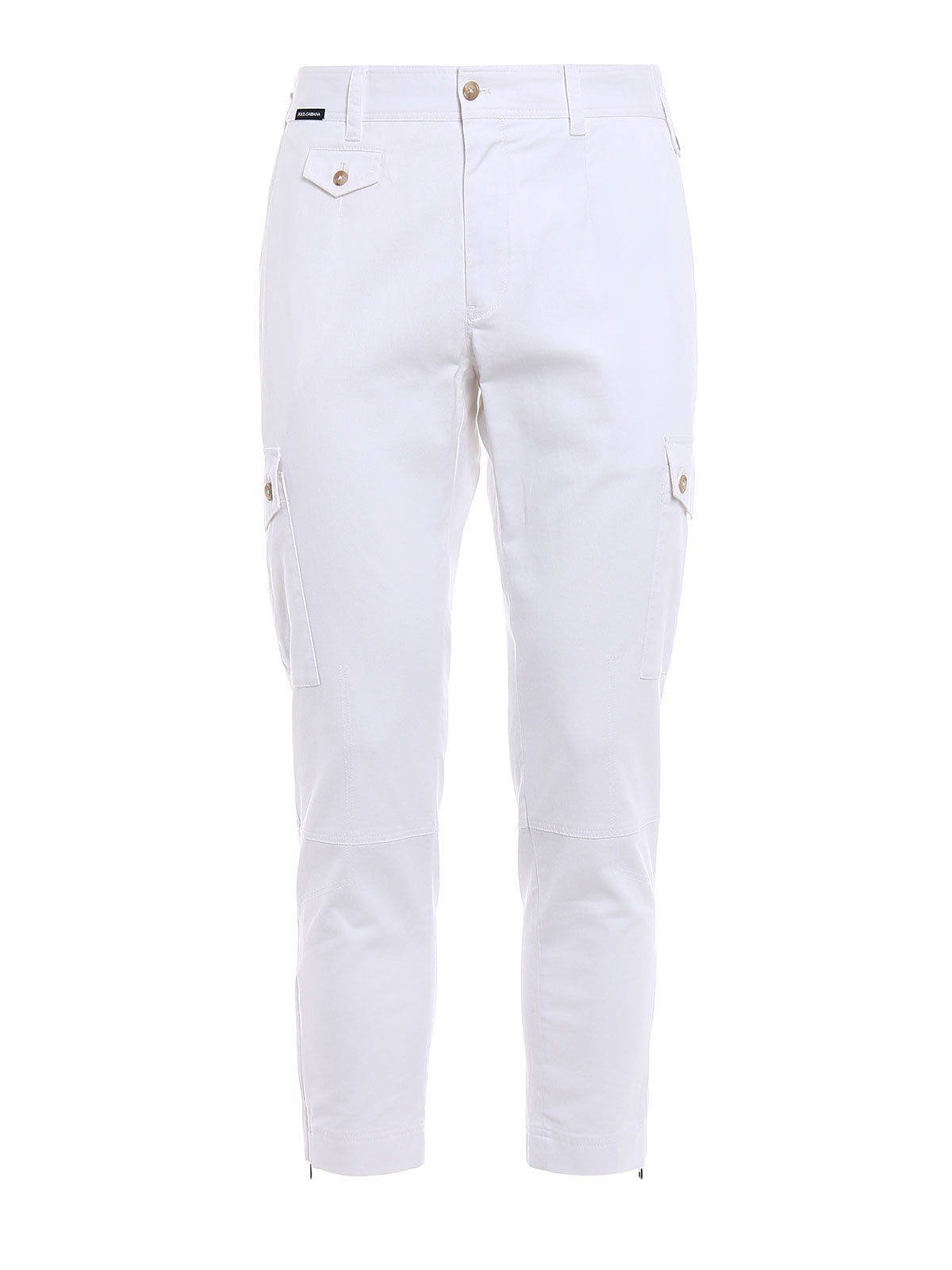 dolce and gabbana white pants