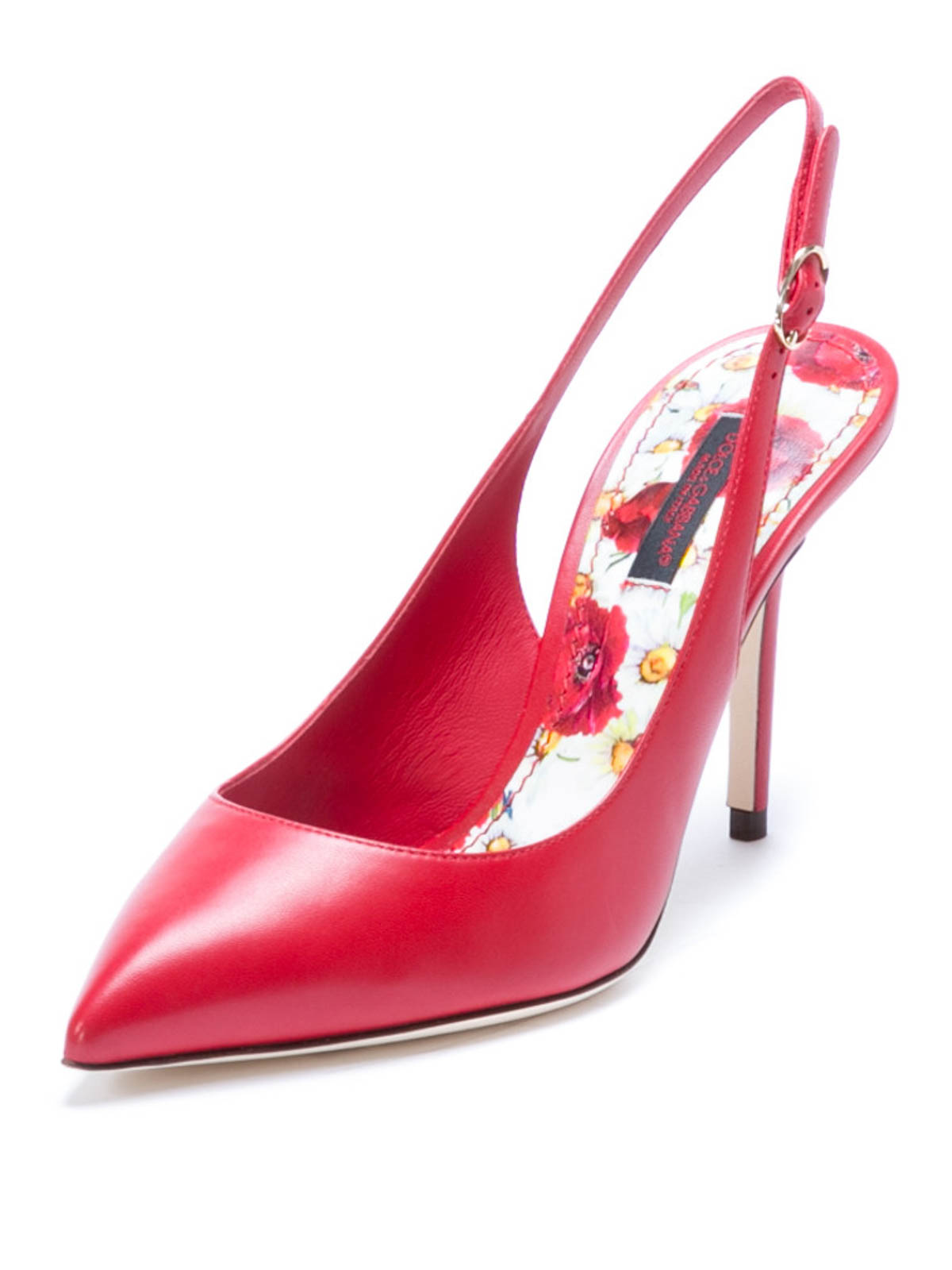 Court shoes Dolce & Gabbana Bellucci slingback pumps CG0039A141980318