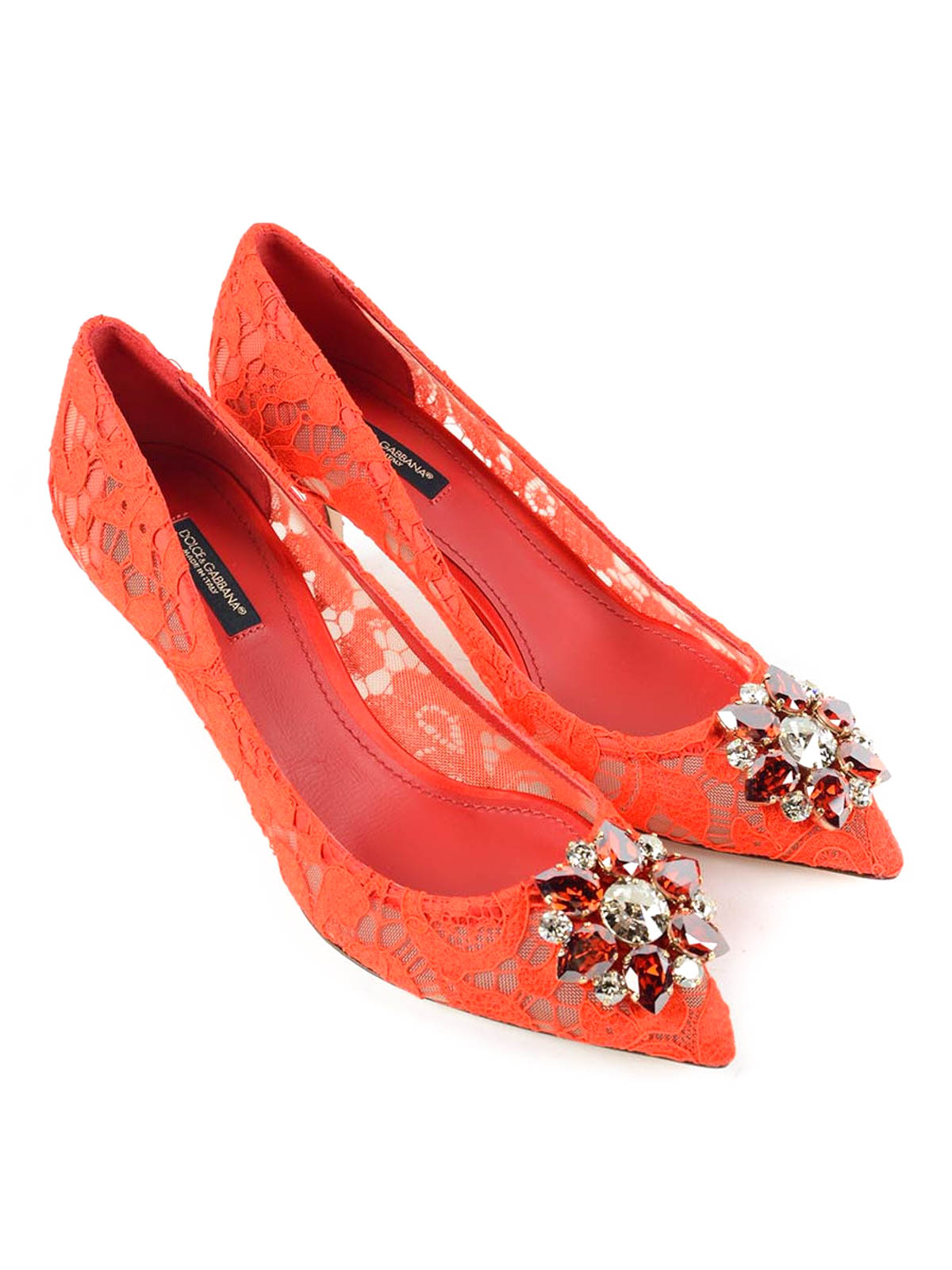 dolce and gabbana lace flats