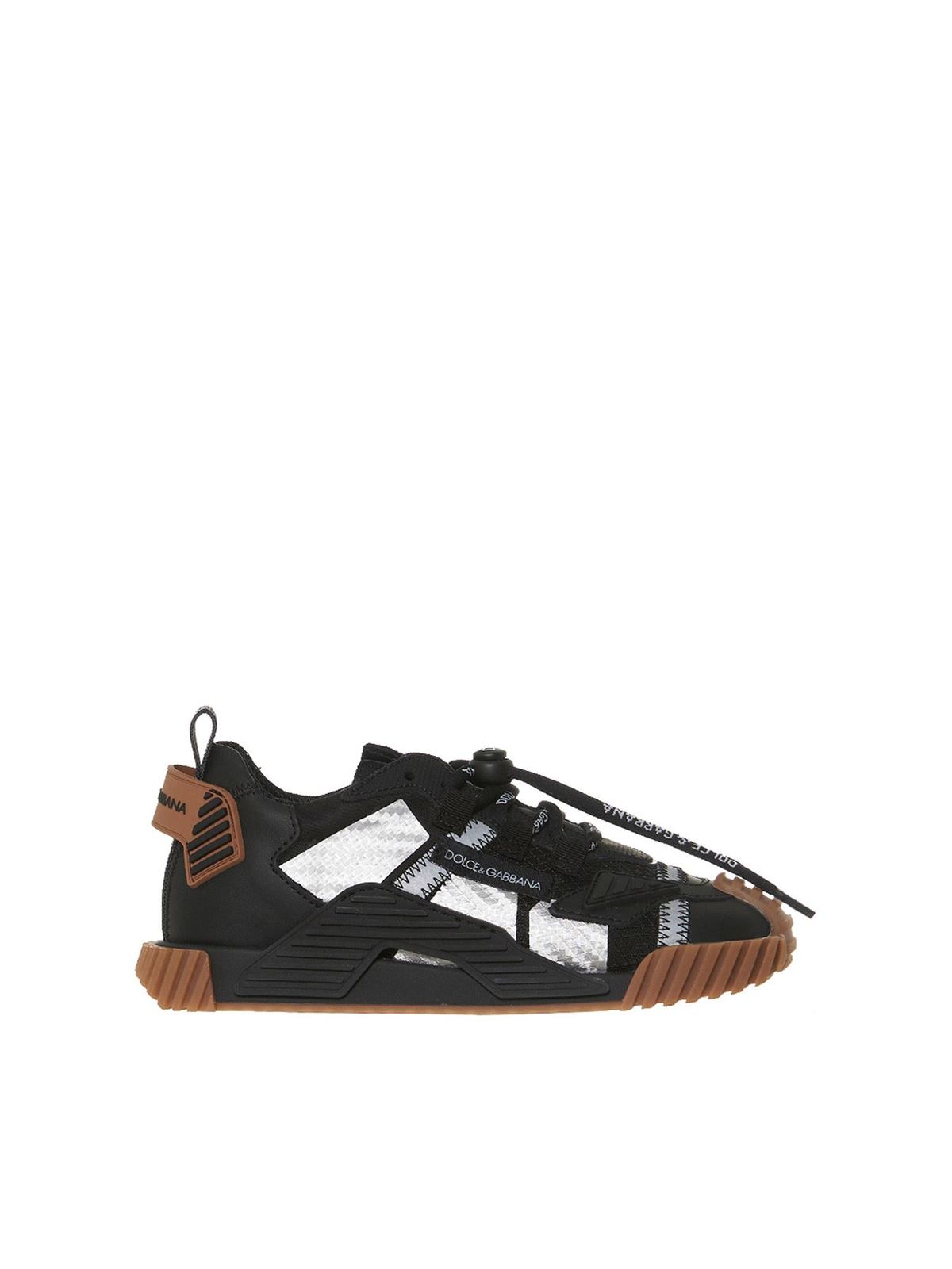 Dolce & Gabbana Jr - DNA sneakers in black - trainers - DA0974AO2248B956