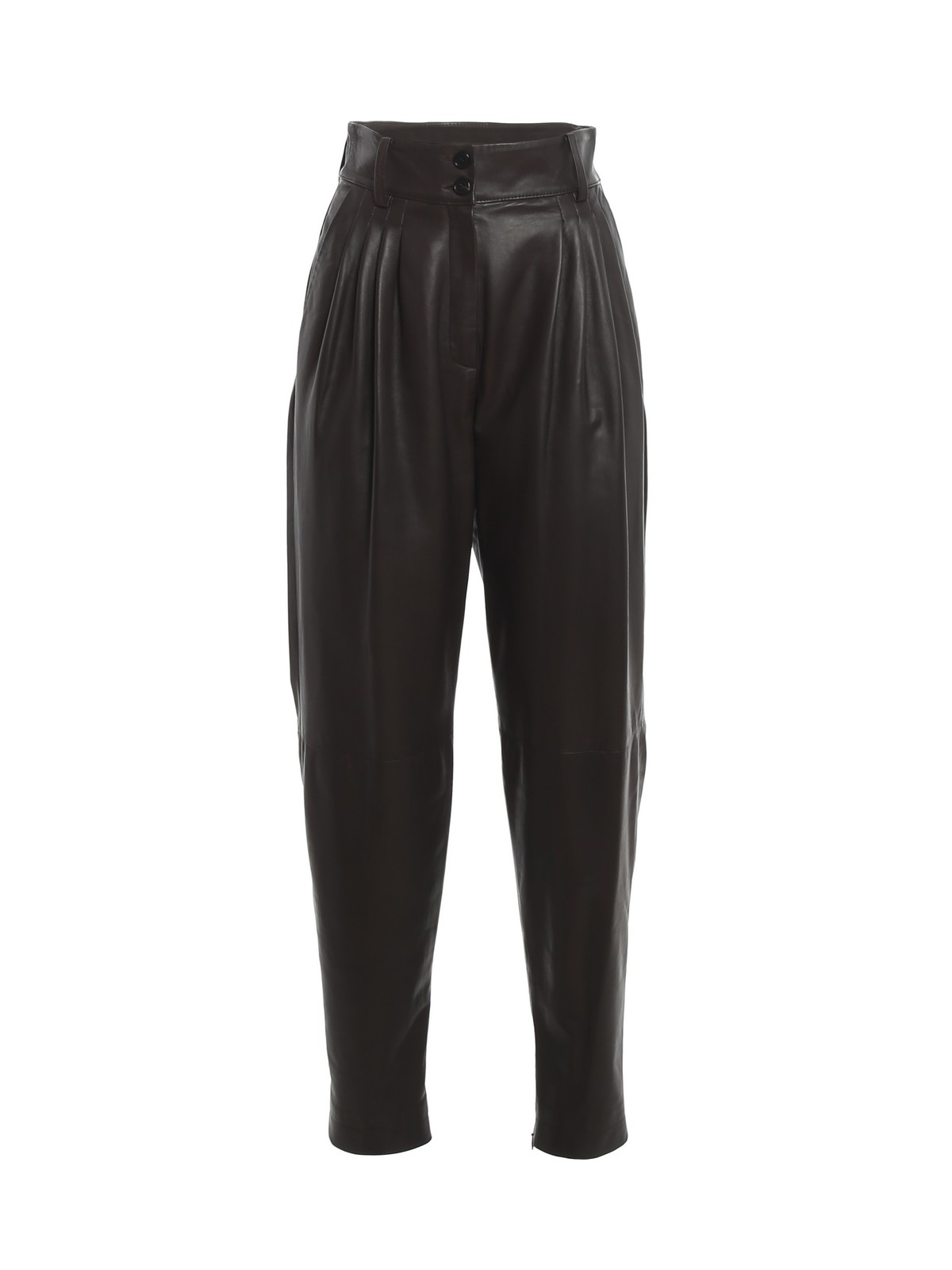Leather trousers Dolce & Gabbana - Leather pants - FTBYDLHULJ7M1348