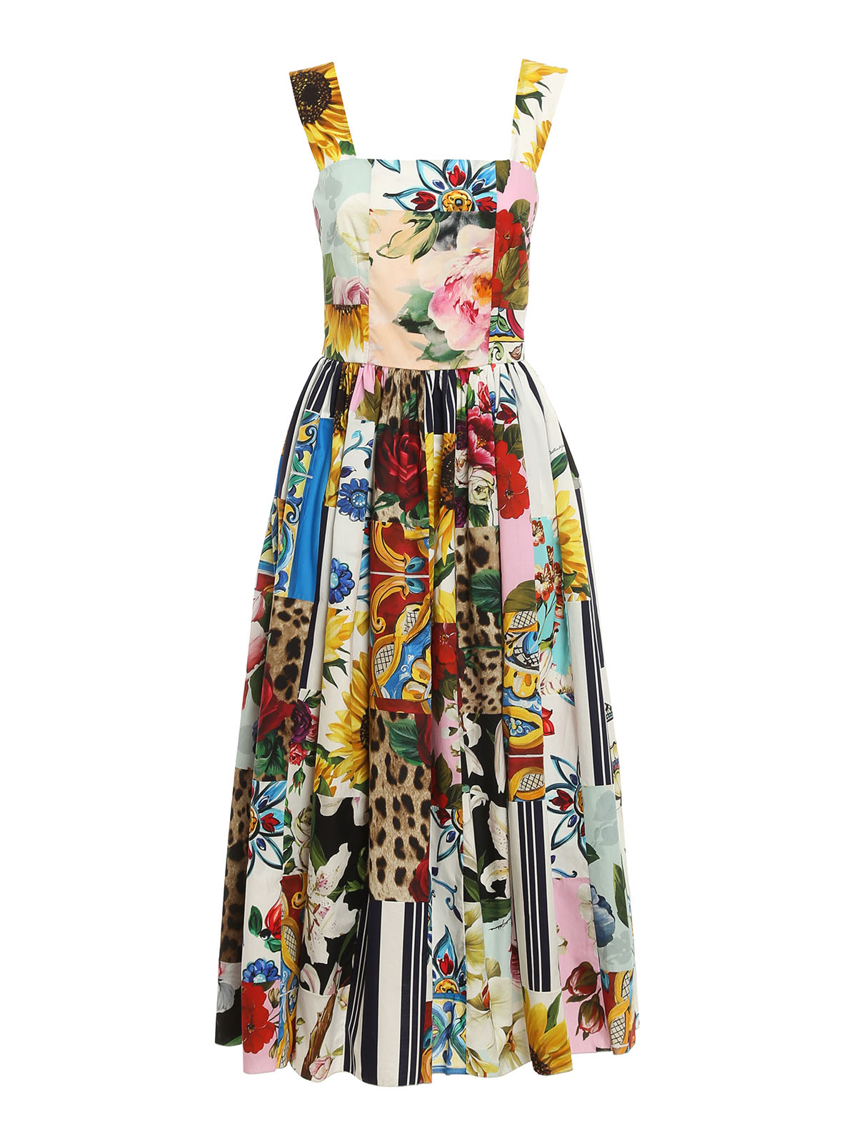 Dolce & Gabbana Dresses PATCHWORK PATTERNED DRESS