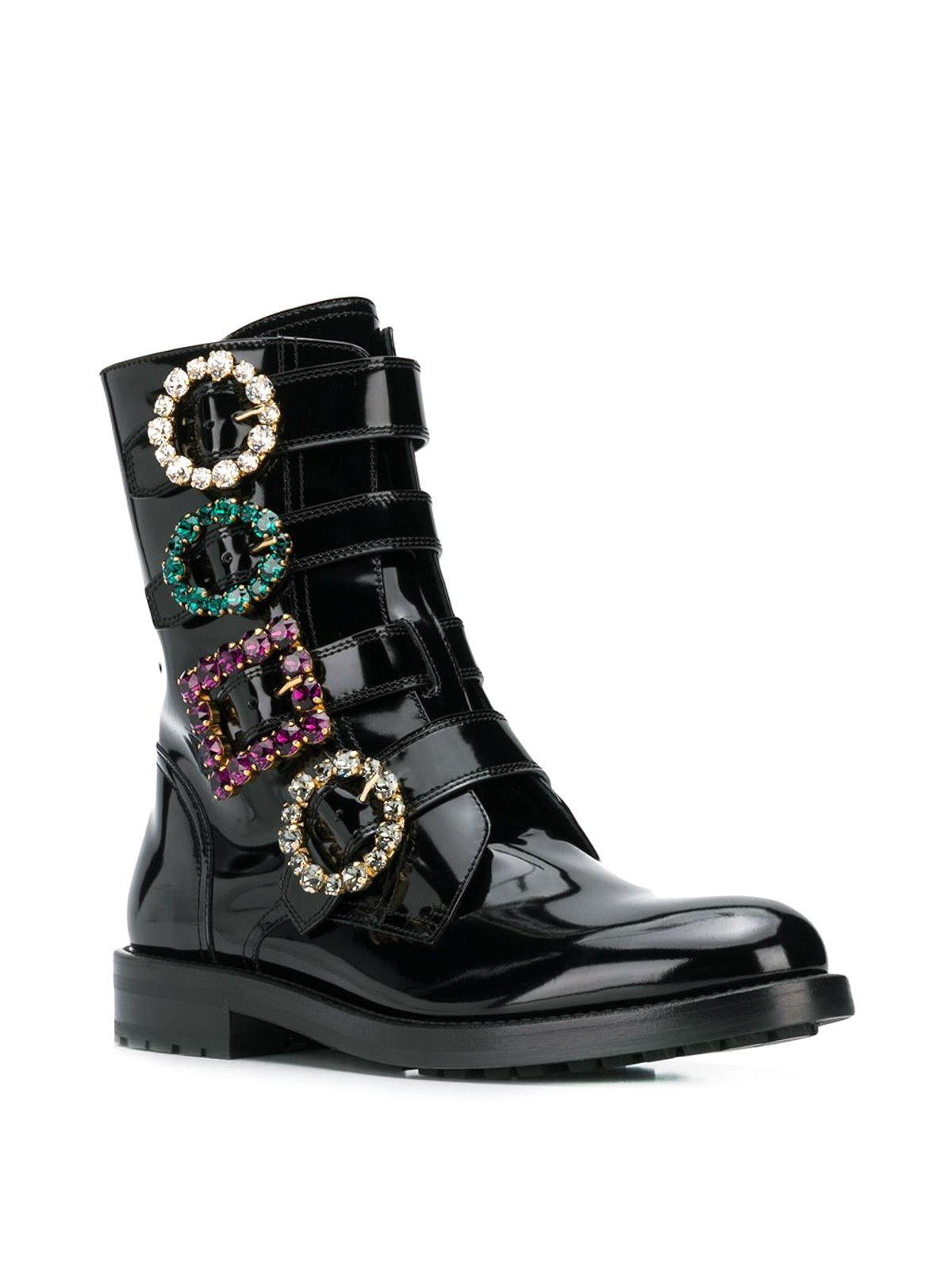 dolce and gabbana combat boots