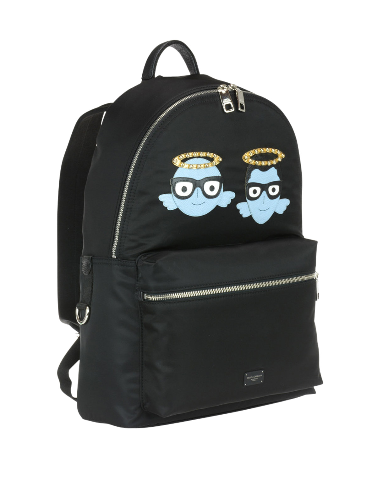 Backpacks Dolce & Gabbana - Nylon backpack with #DGFamily patch -  BM1419AM6138B956