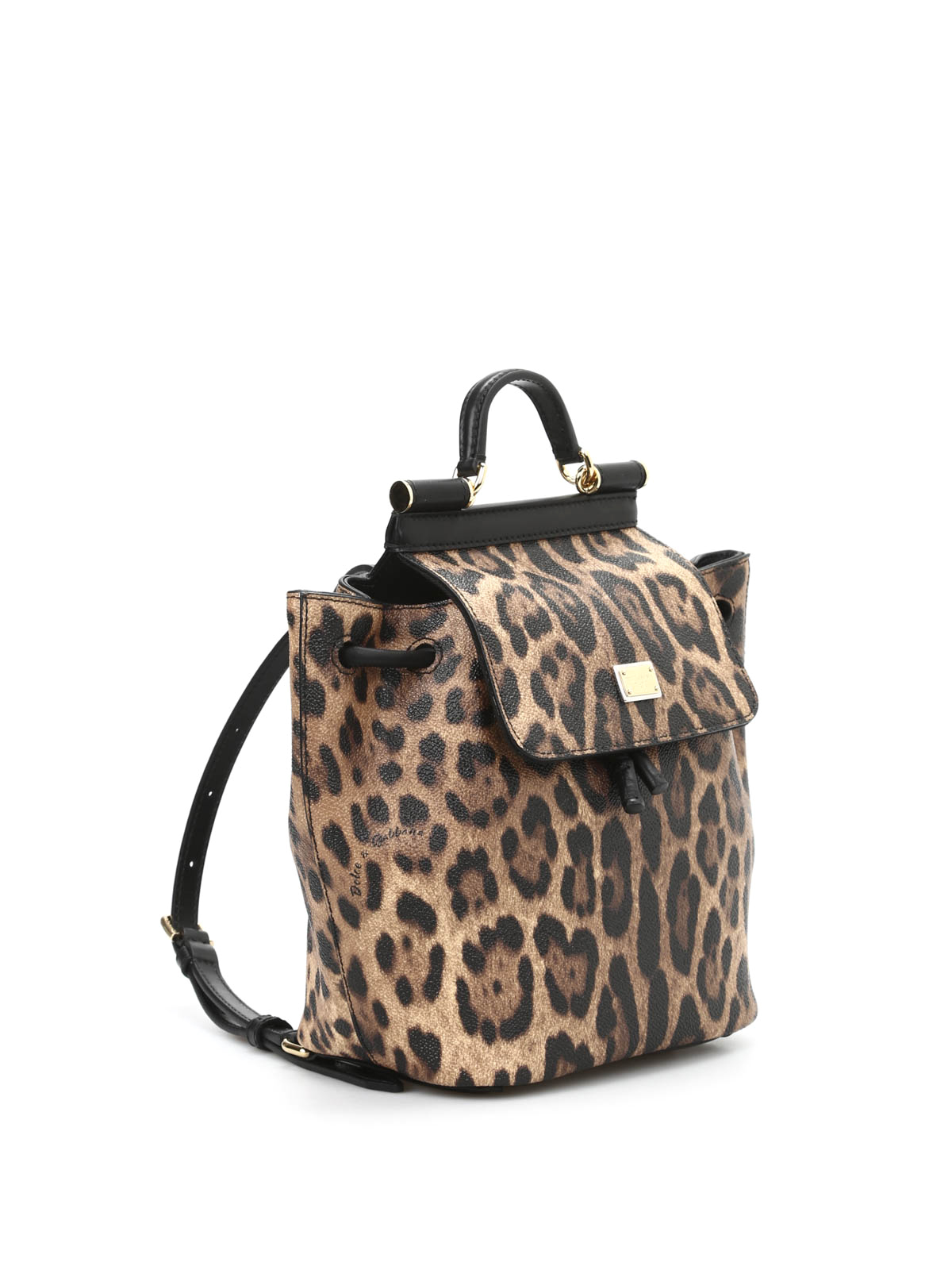 dolce and gabbana animal backpack