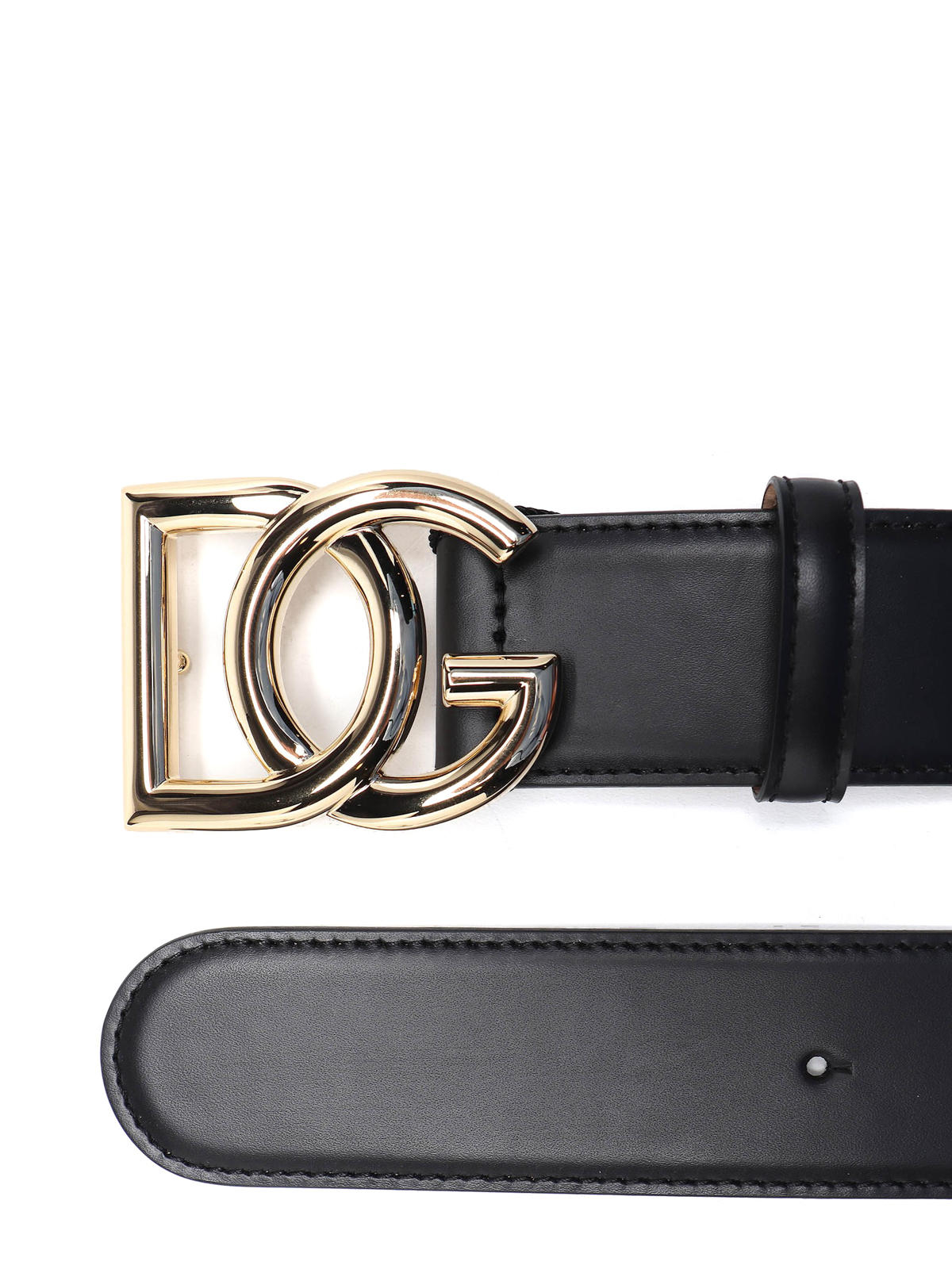 Belts Dolce & Gabbana - DG leather belt - BE1357AX35080999 | iKRIX.com