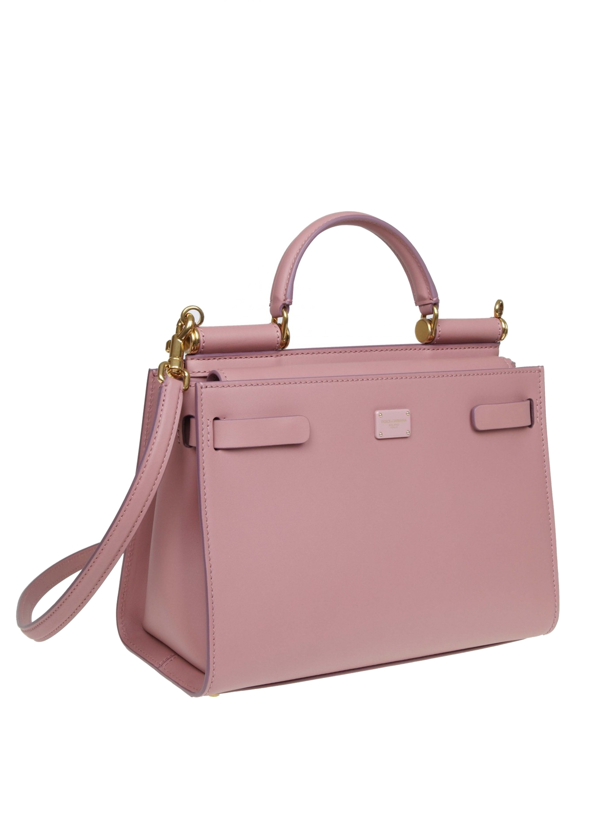 Bowling bags Dolce & Gabbana - Sicily 62 pink small bag - BB6625AV38580472