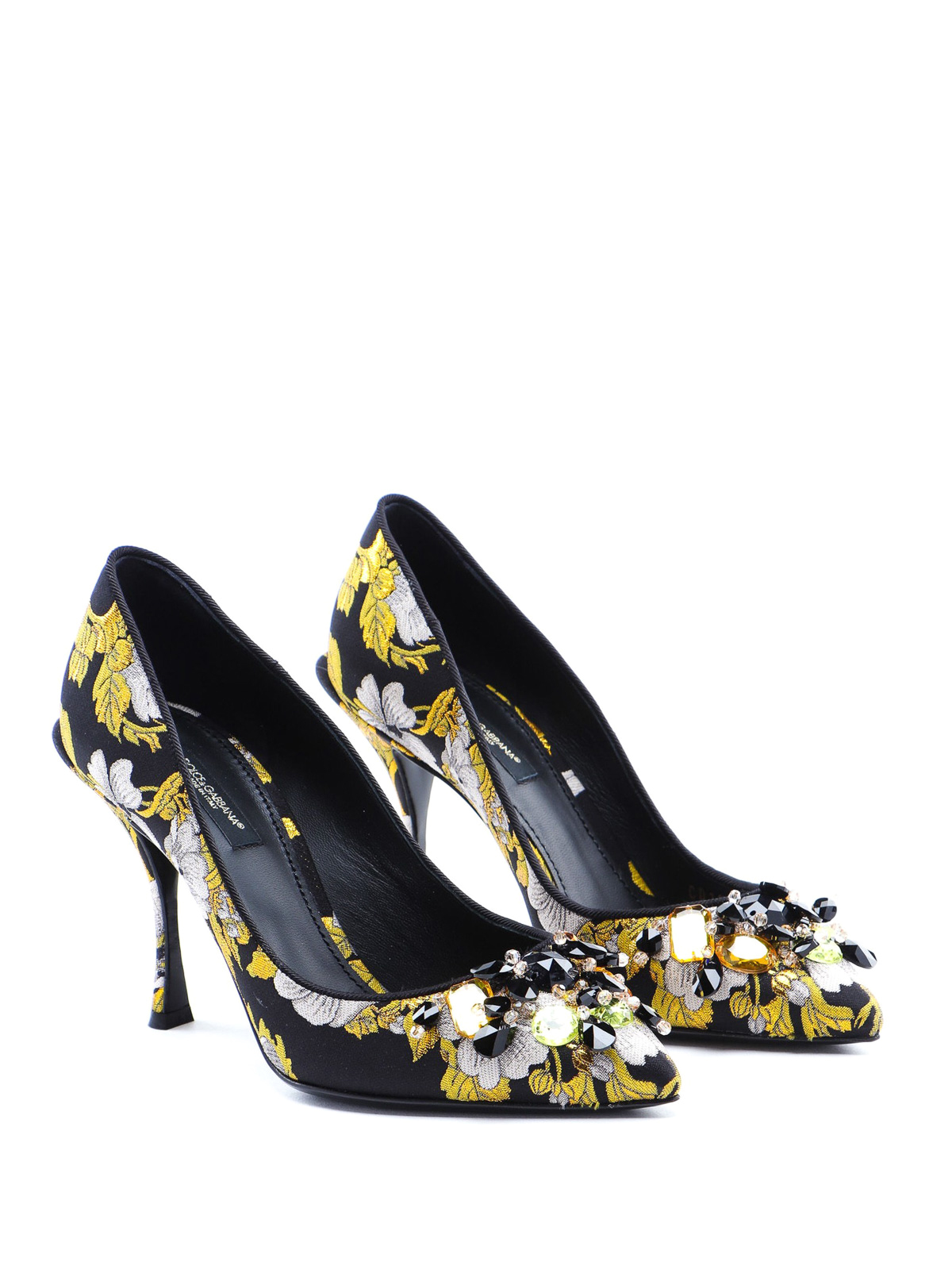 Court shoes Dolce & Gabbana - Lori floral jacquard pumps - CD1208AA94389669