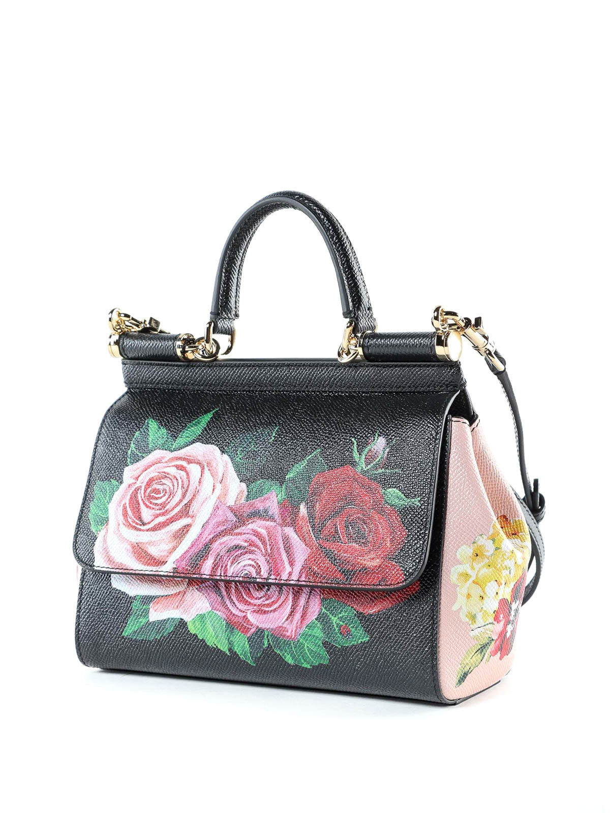 Top 45+ imagen dolce and gabbana sicily floral bag