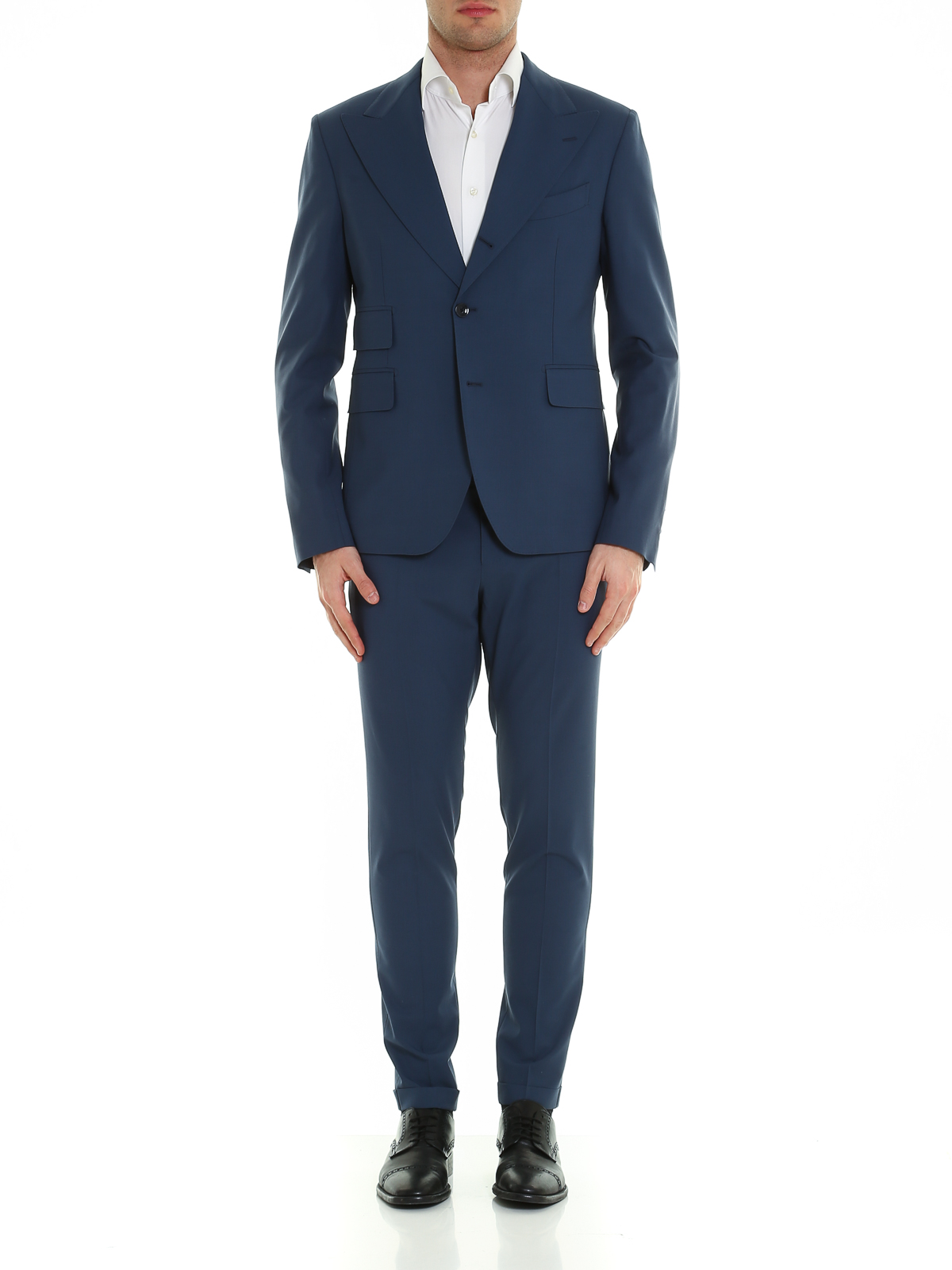 Uomo Abbigliamento da Completi da Completi a 2 pezzi AbitoDolce & Gabbana in Lana da Uomo colore Blu 