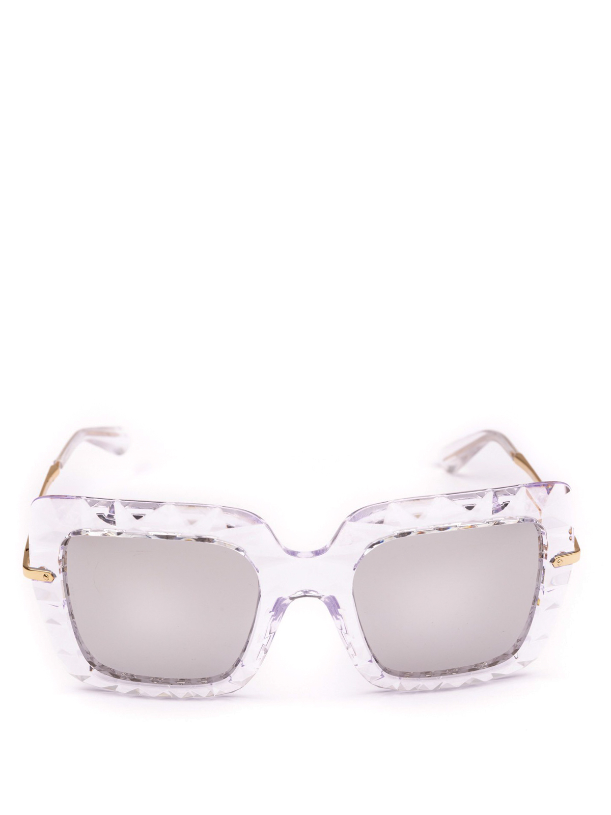 transparent sunglasses square