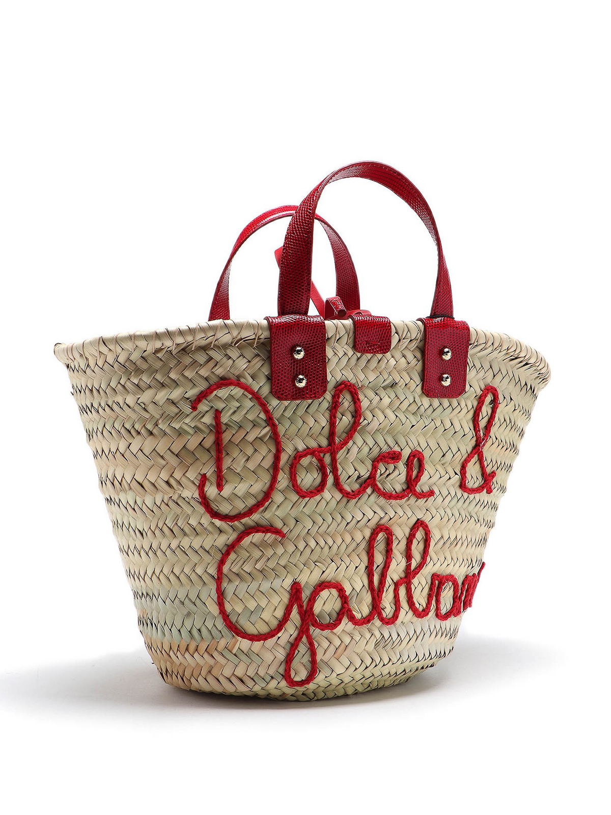 Totes bags Dolce & Gabbana - Kendra straw tote bag - BB5888AJ96589902
