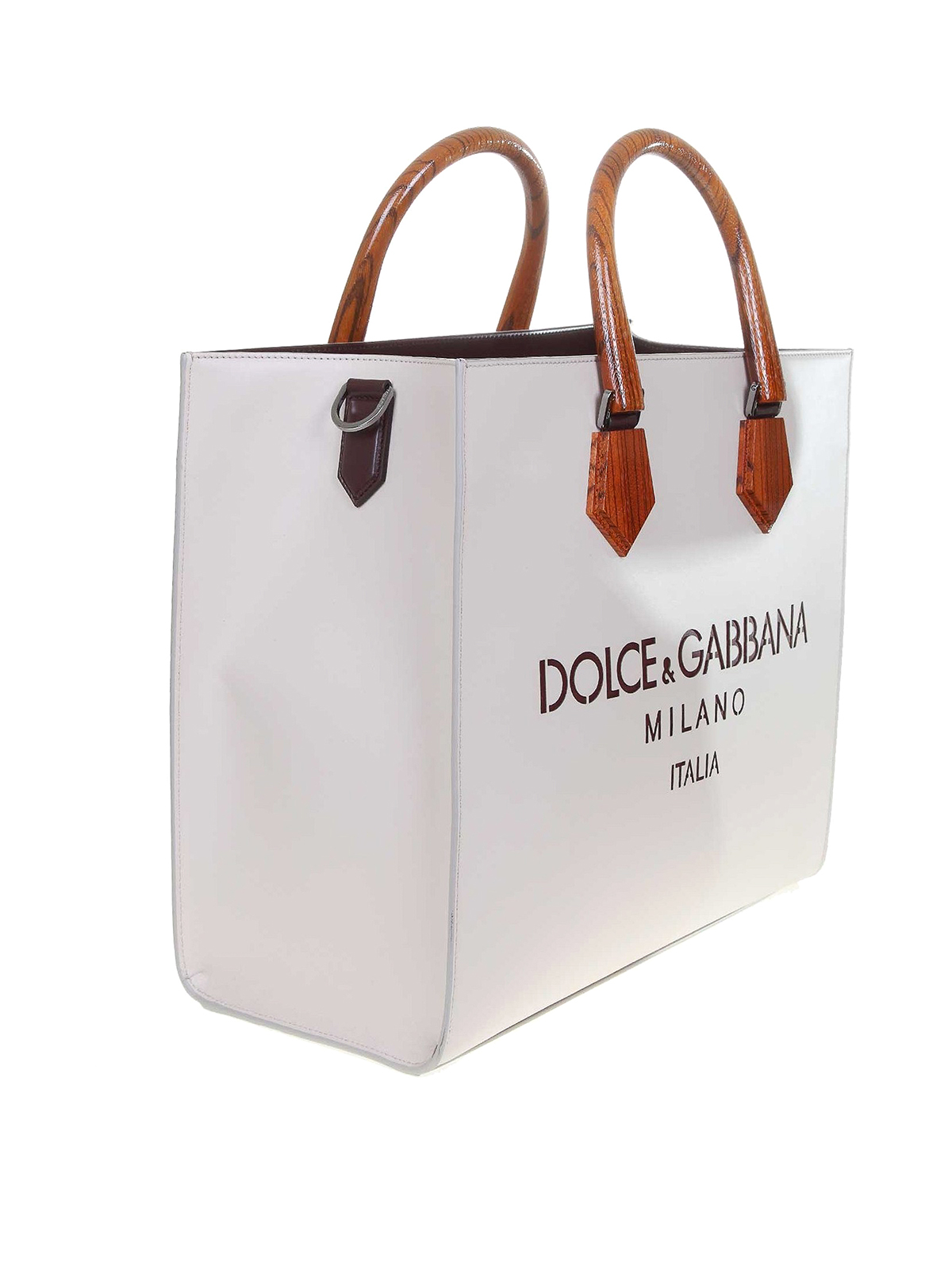 Gabbana - Sint glass handles tote bag 